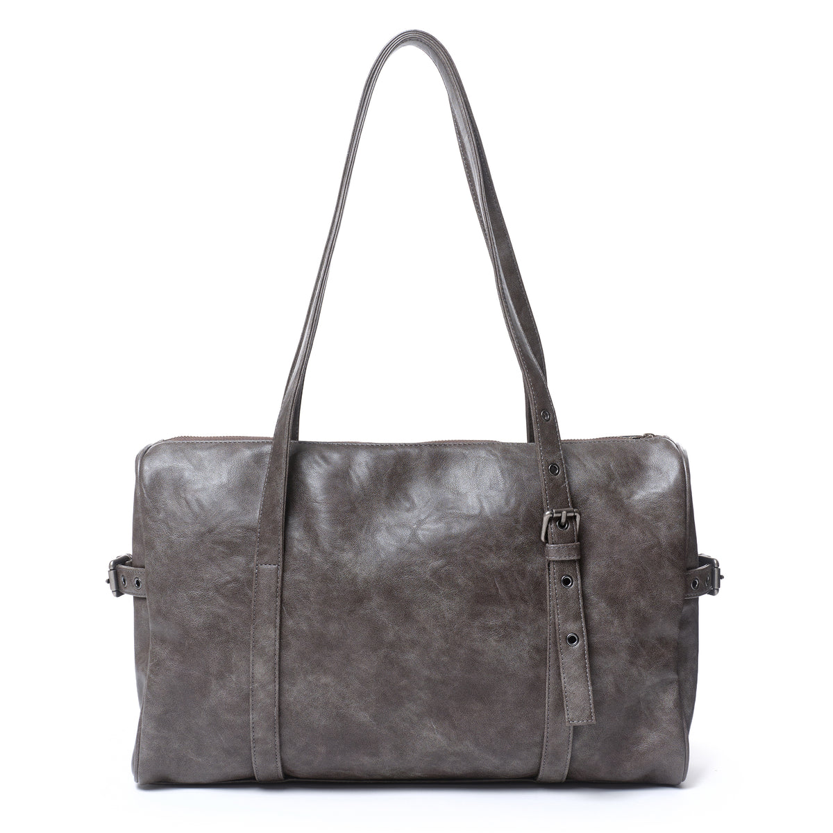 museum bag L baked gray