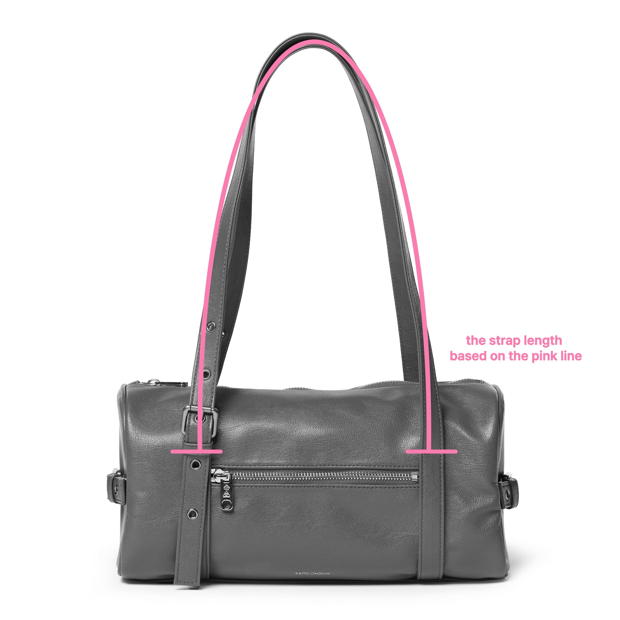 museum bag L goat cream