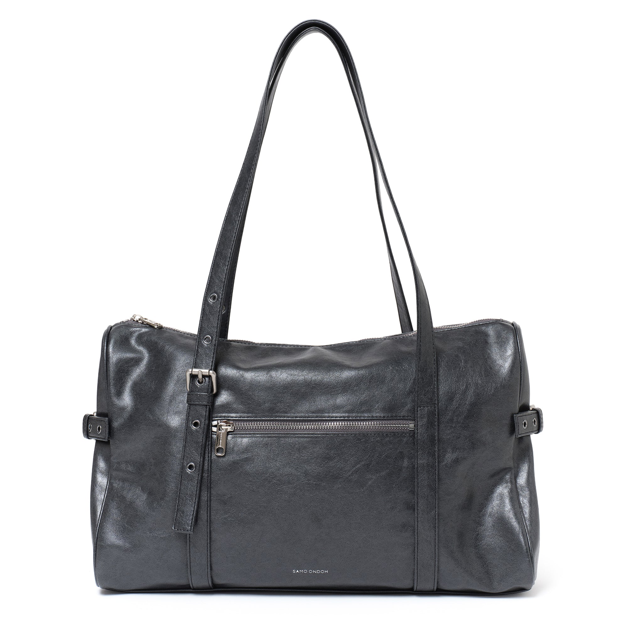 museum bag L veg charcoal