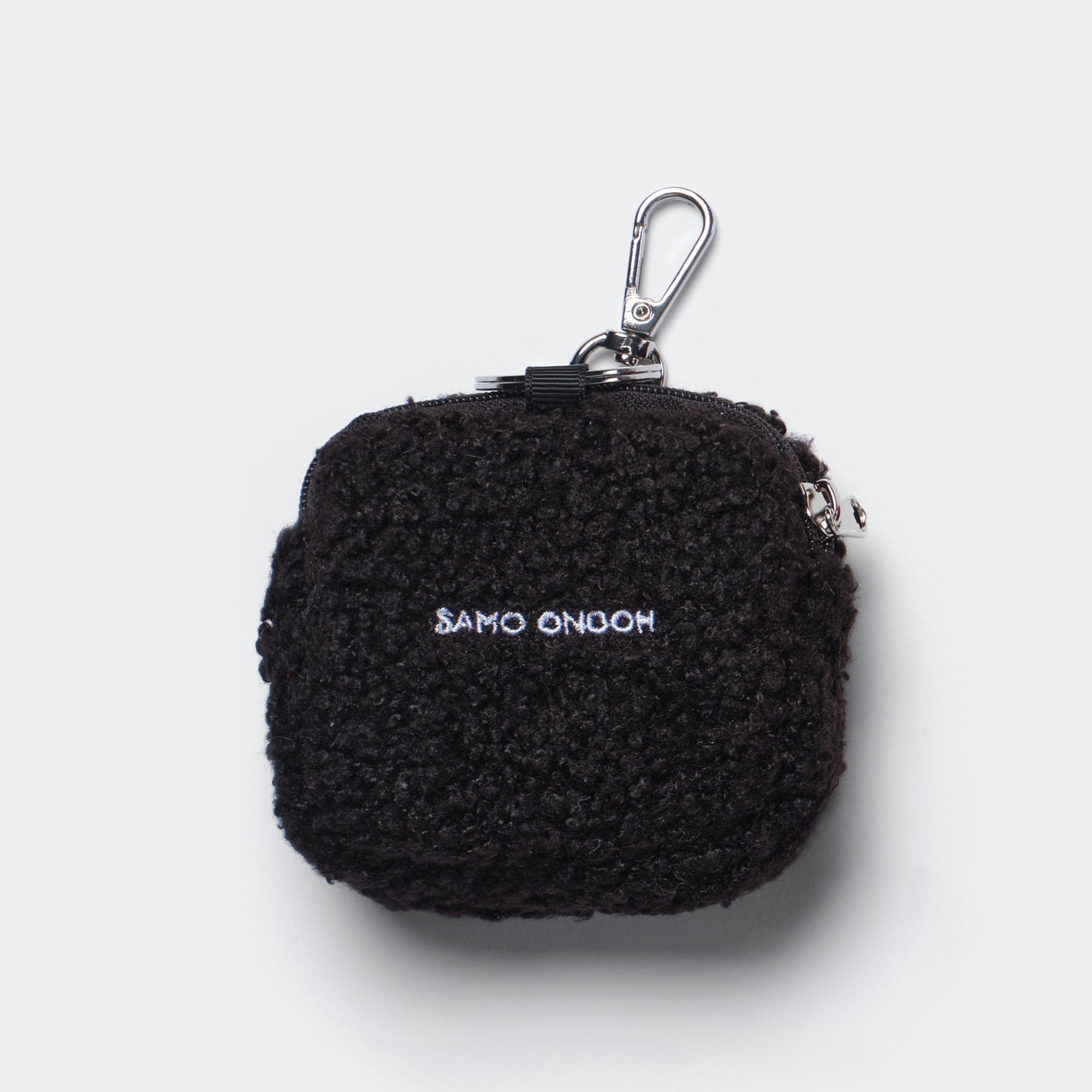 nemoyom airpods case eco shearling black