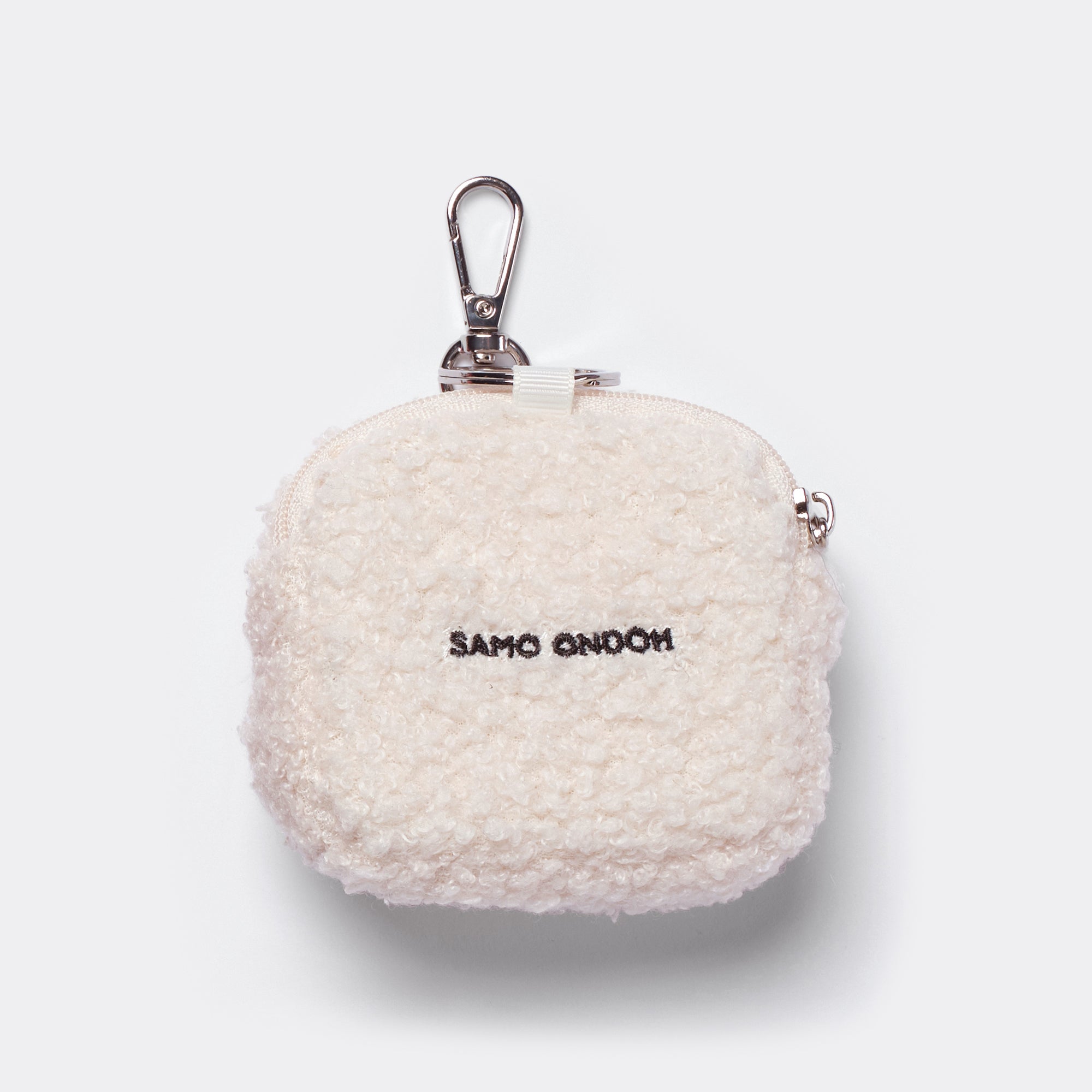 nemoyom airpods case eco shearling ivory