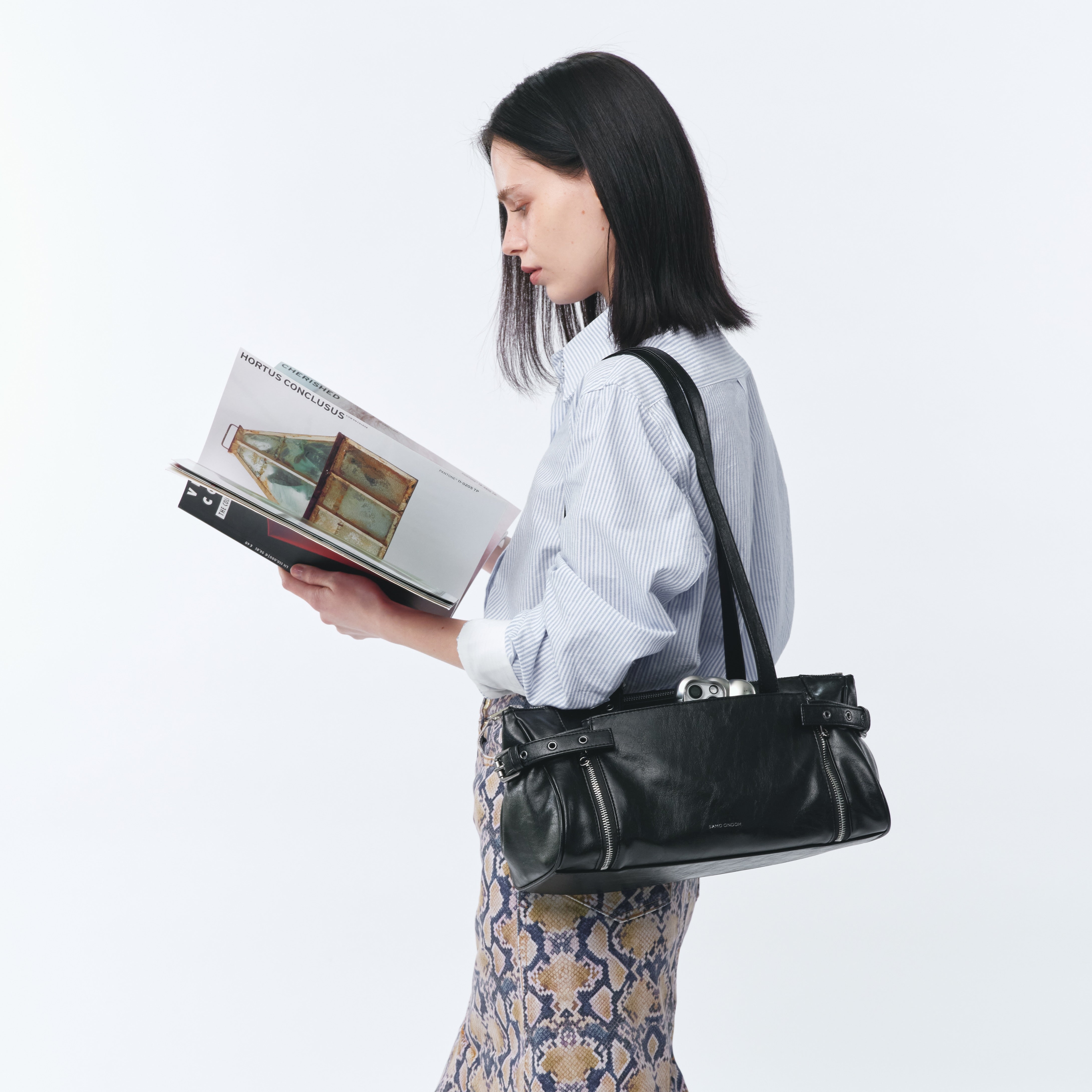 nouvelle bag M veg black