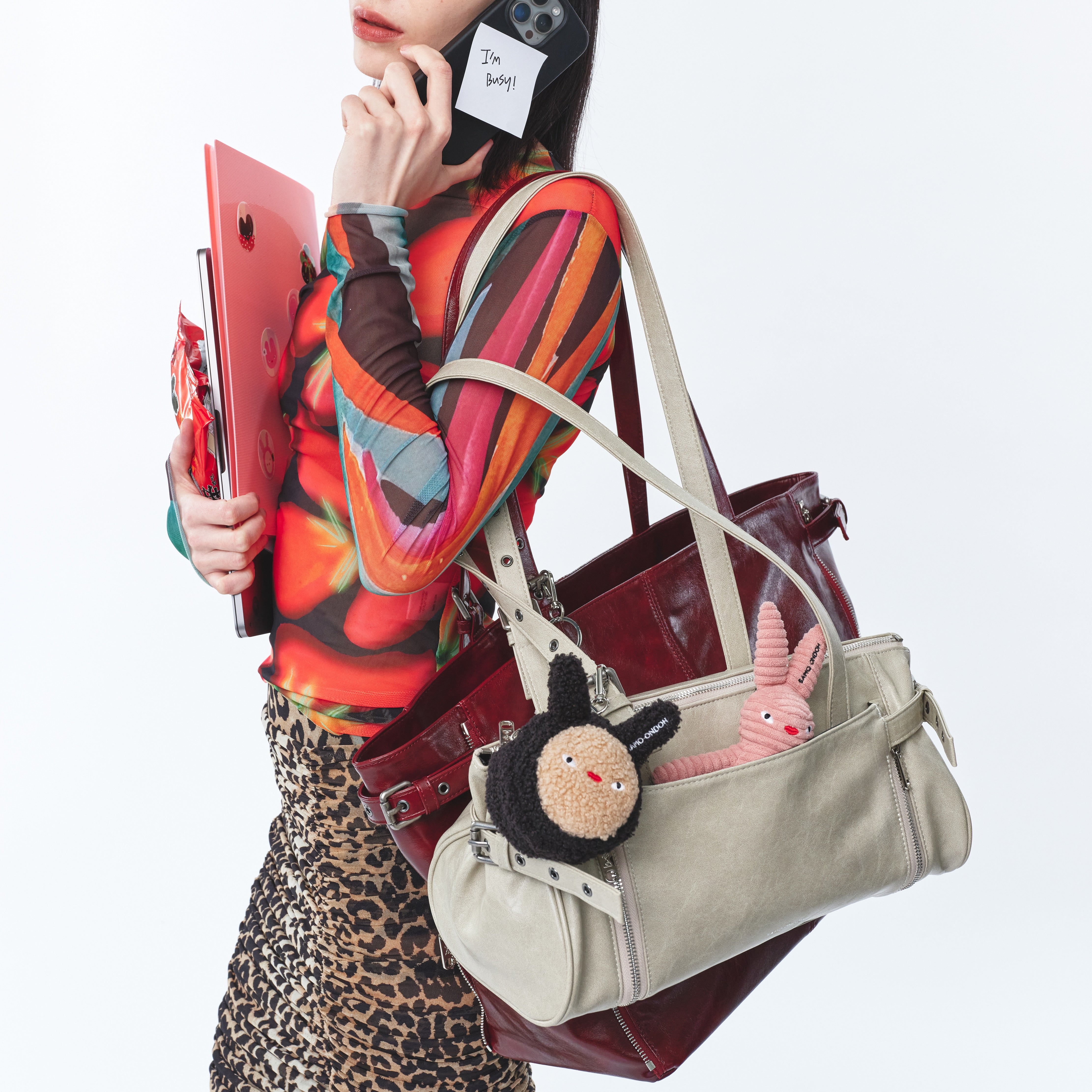 nouvelle bag M veg cream