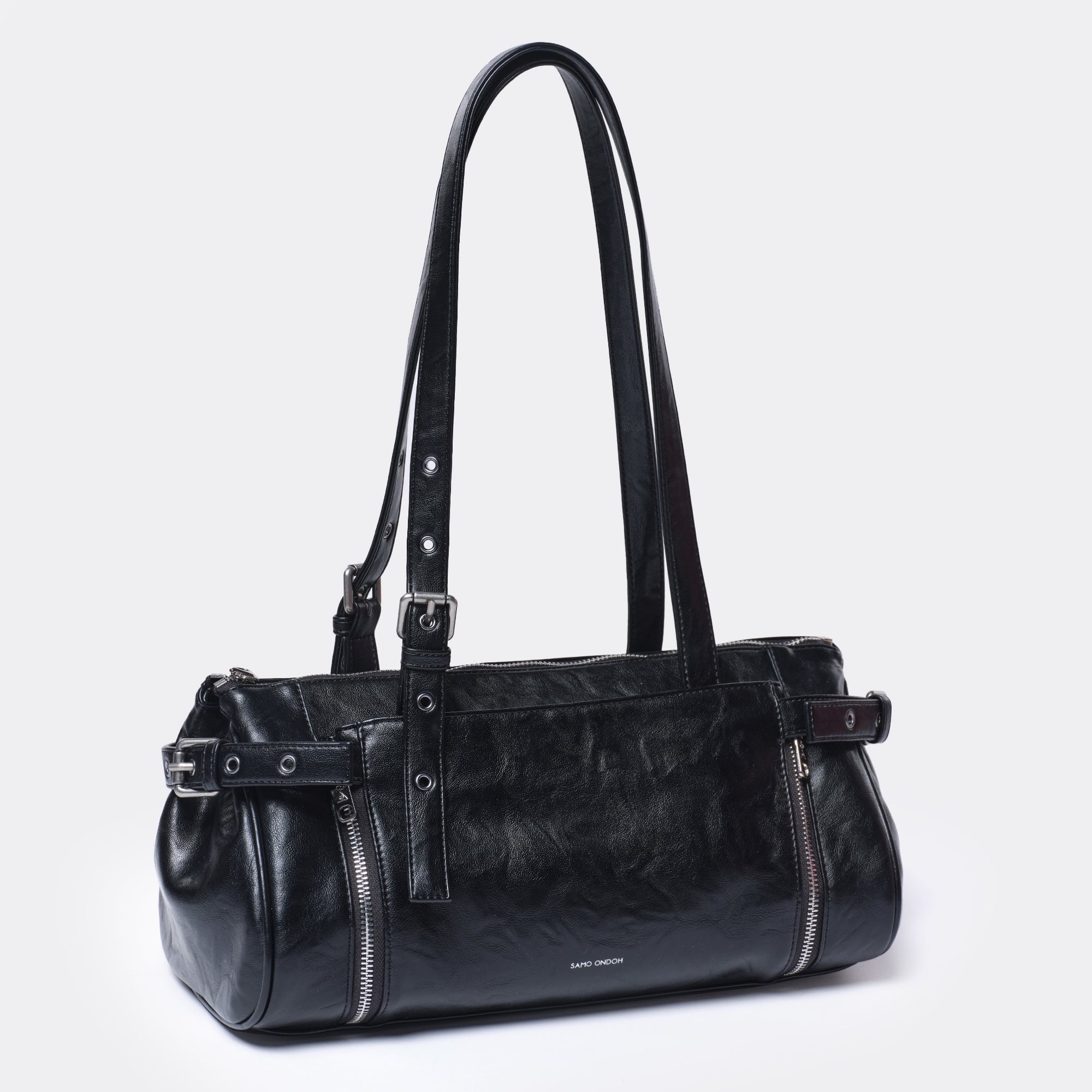 nouvelle bag M baked black