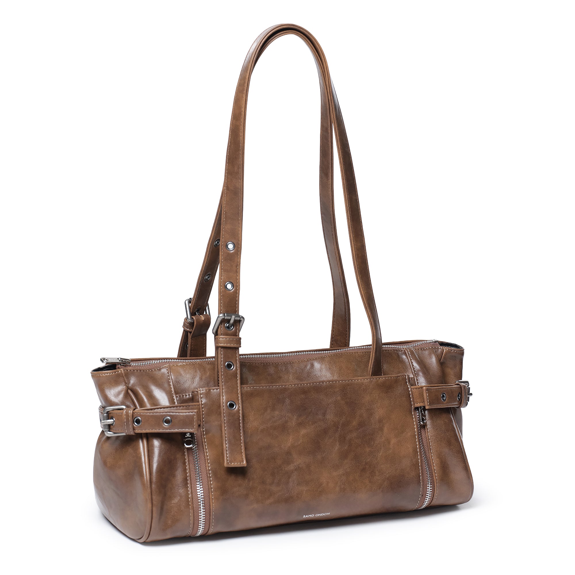 nouvelle bag M baked tan
