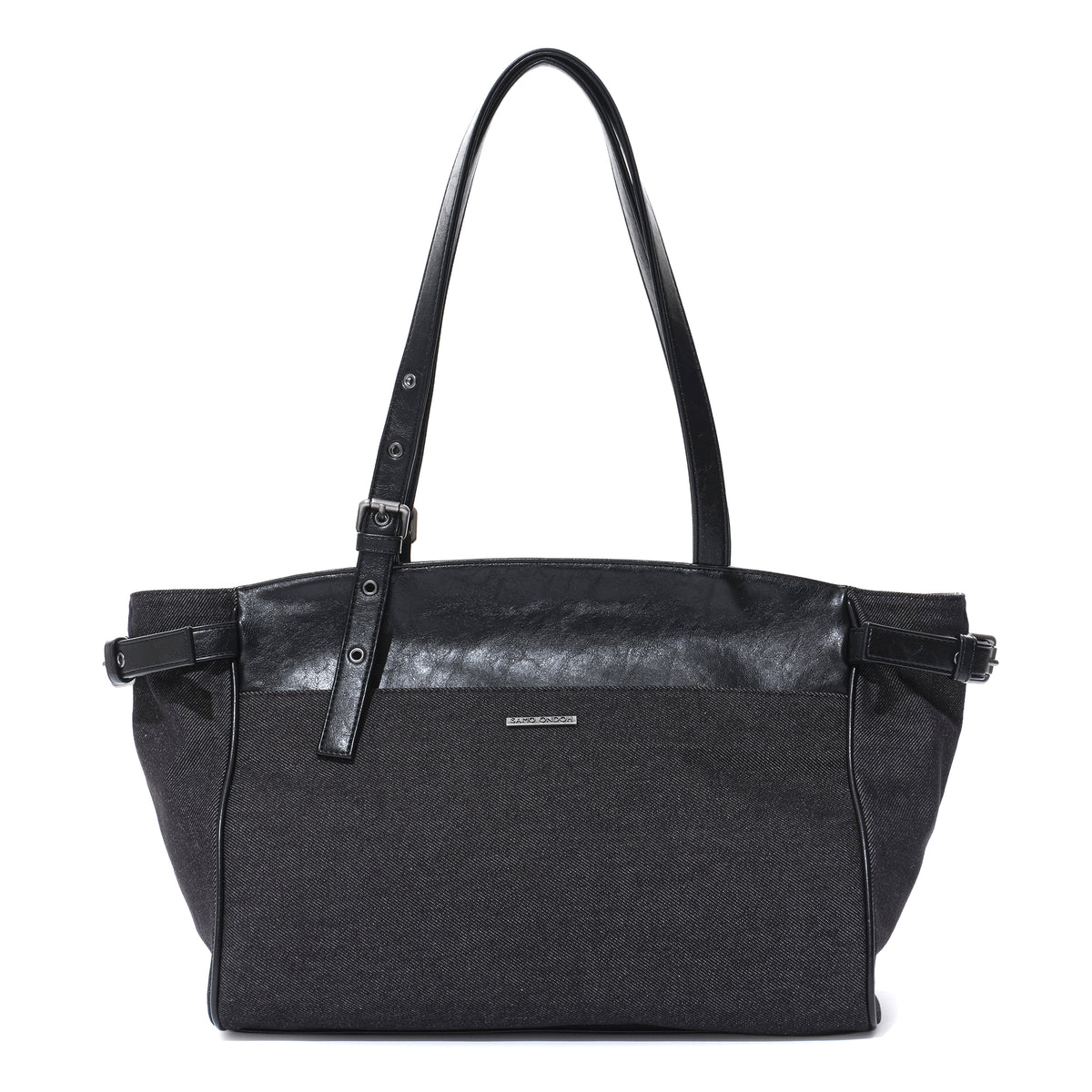 nouvelle shopper bag L raw denim