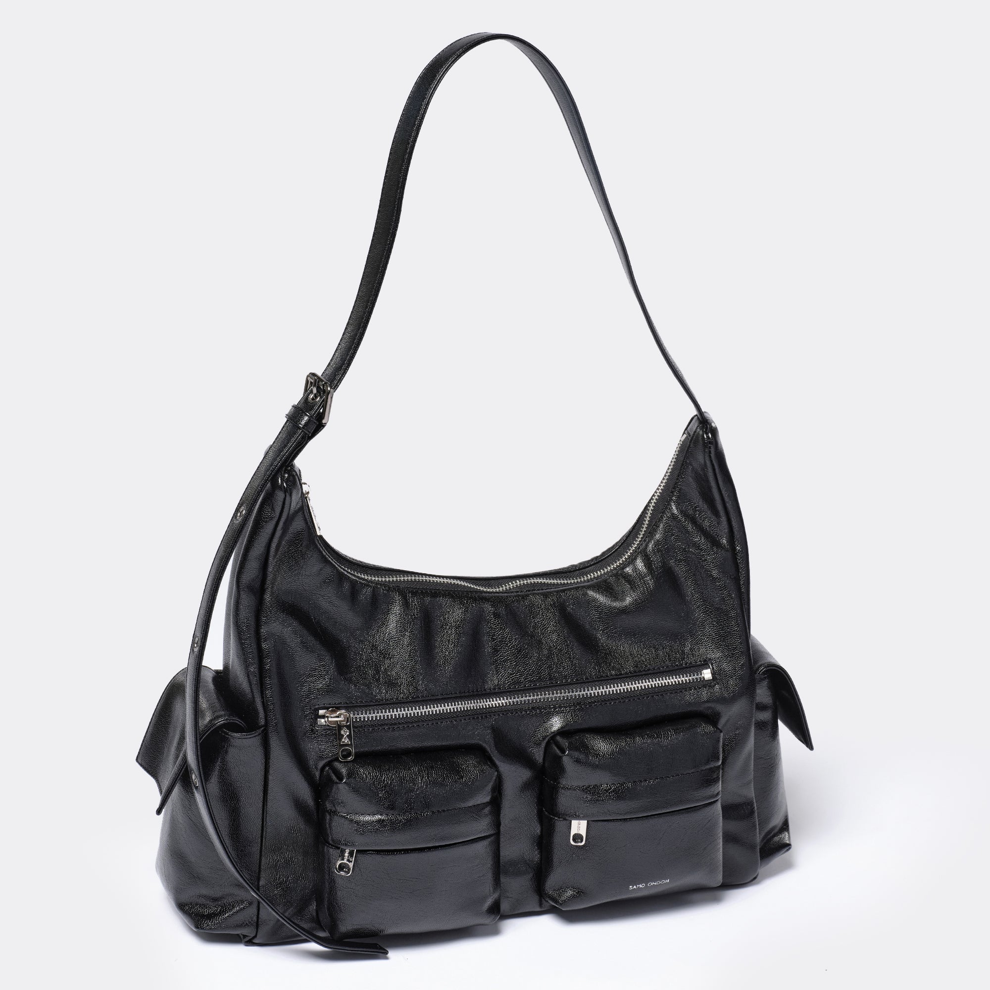 pocket mug bag L goat black