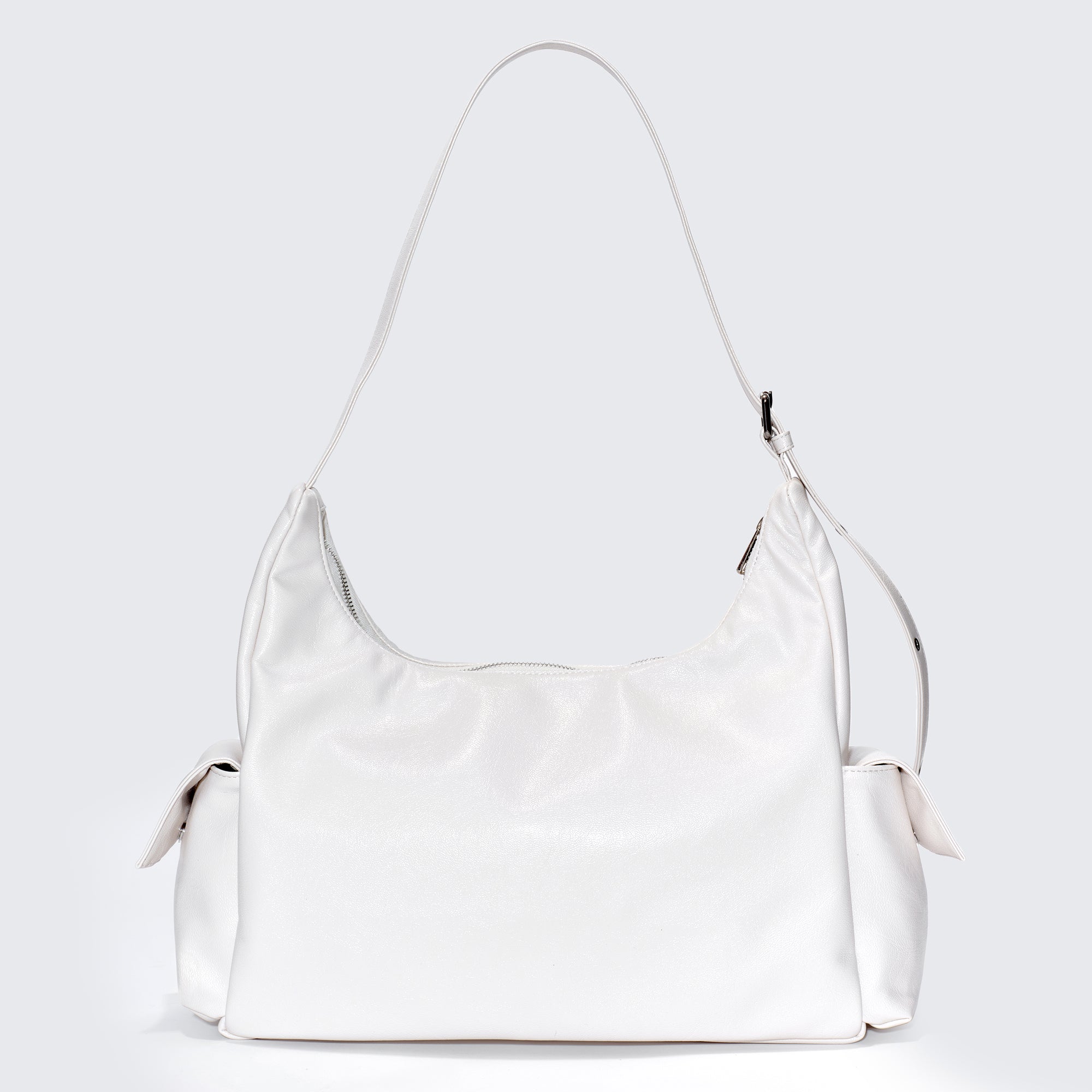 pocket mug bag L goat cream
