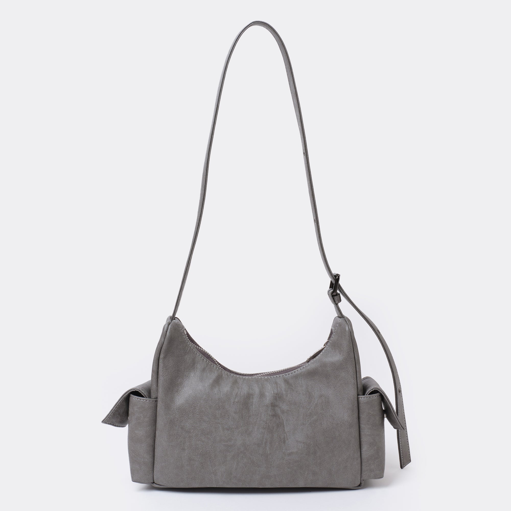 (restock soon) pocket mug bag M brushed gray