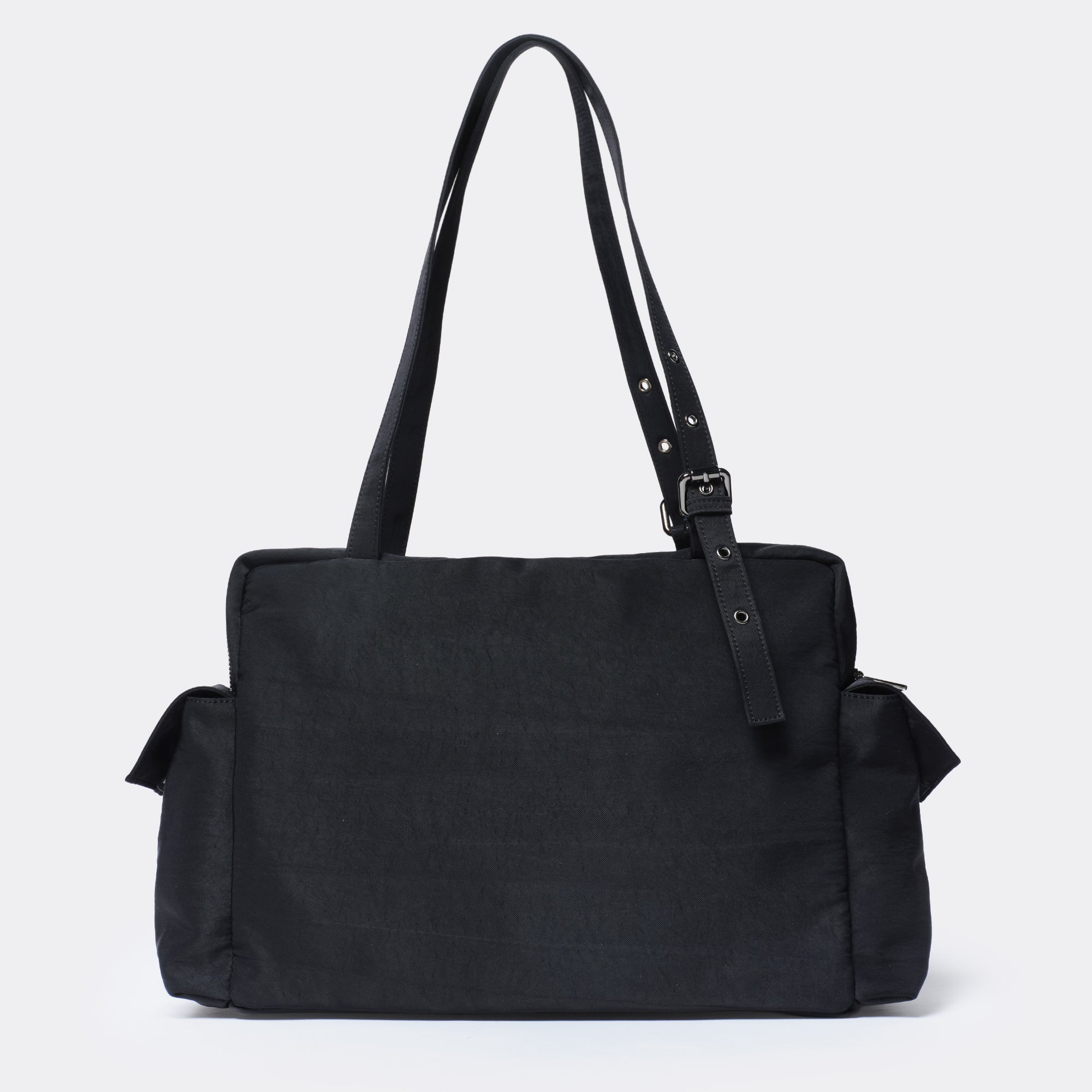 pocket utility bag L nylon black