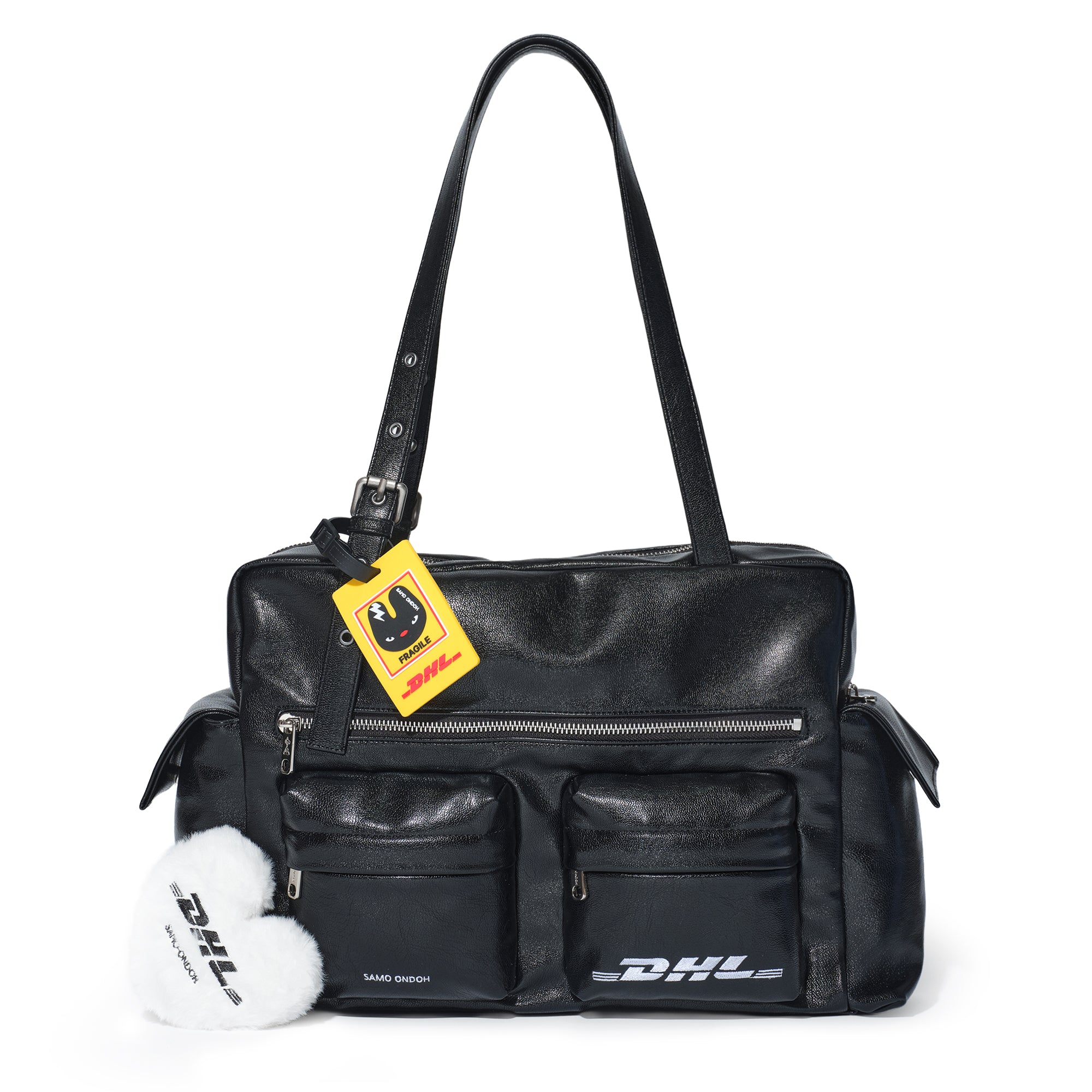 (restock Aug 23) pocket utility bag L DHL black
