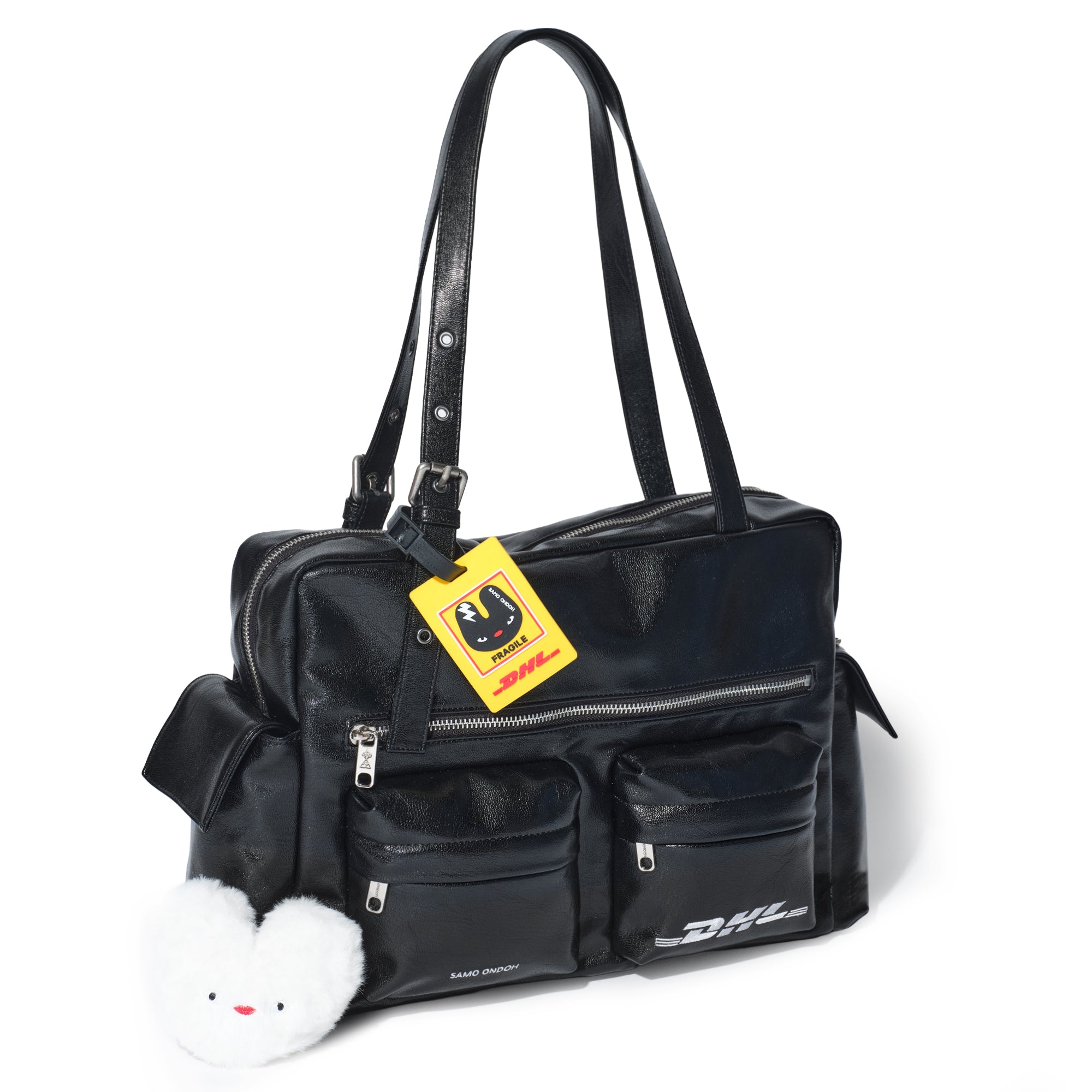(restock Aug 23) pocket utility bag L DHL black