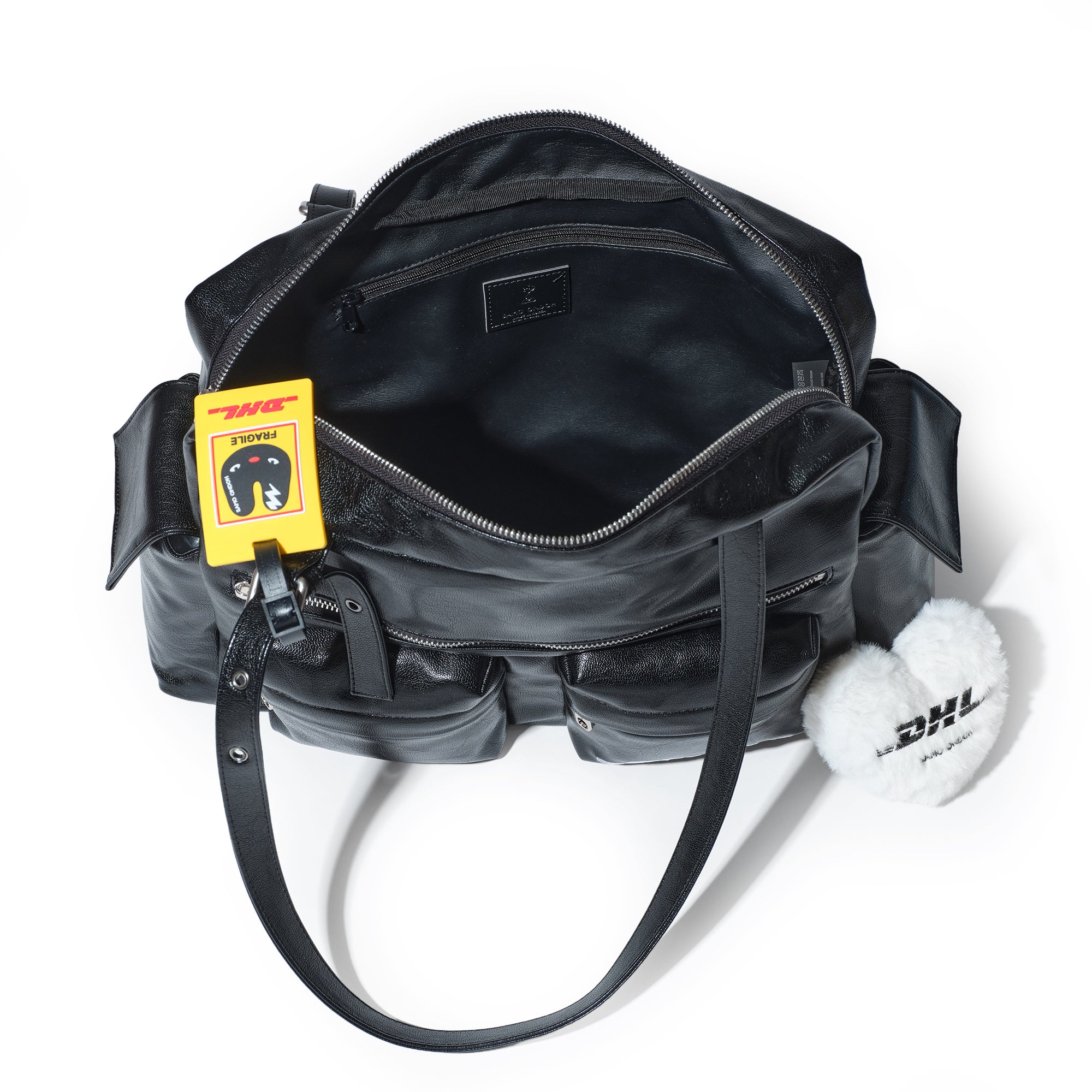 (restock Aug 23) pocket utility bag L DHL black