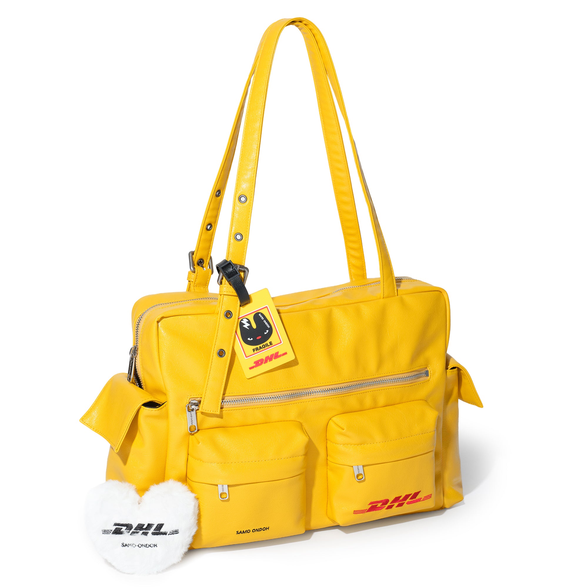 pocket utility bag L DHL yellow