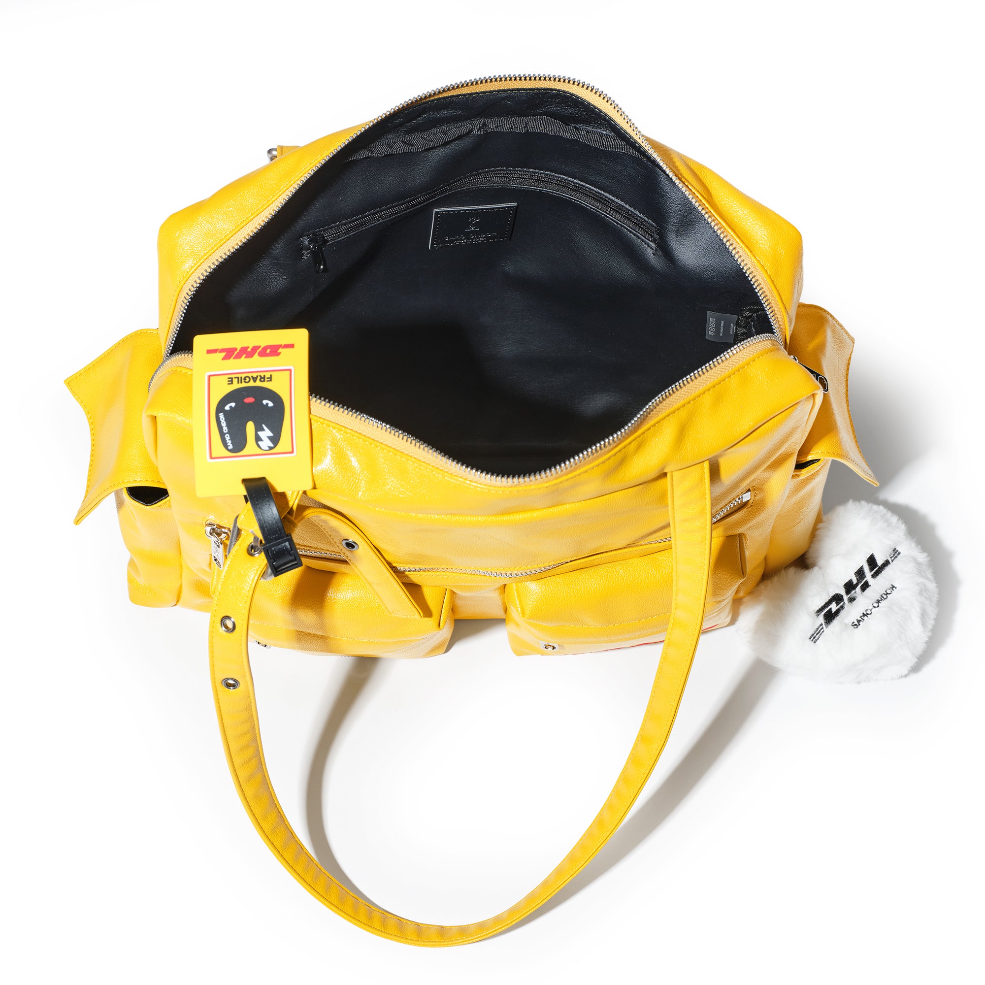 pocket utility bag L DHL yellow