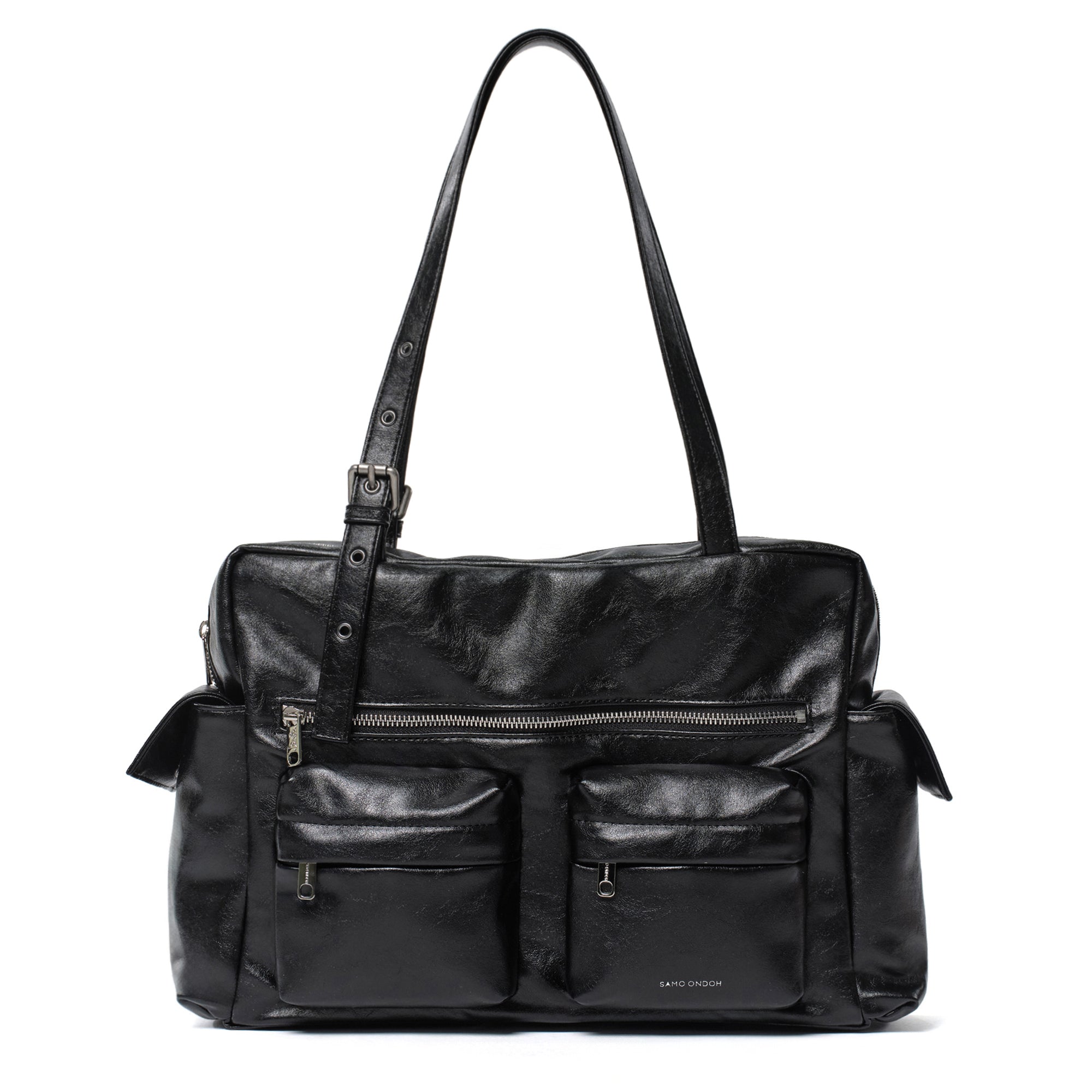 (restock Aug 29) pocket utility bag L veg black