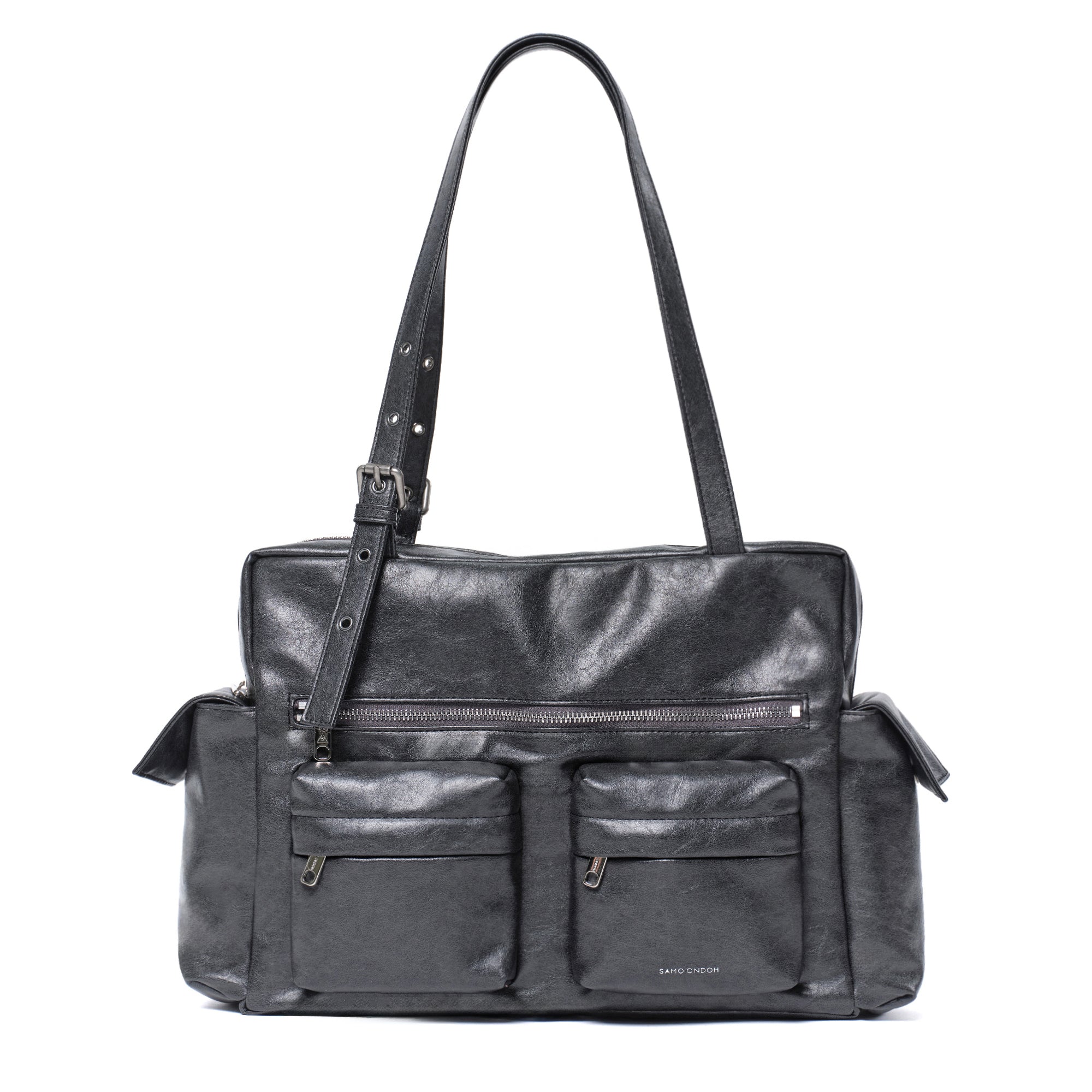 pocket utility bag L veg charcoal