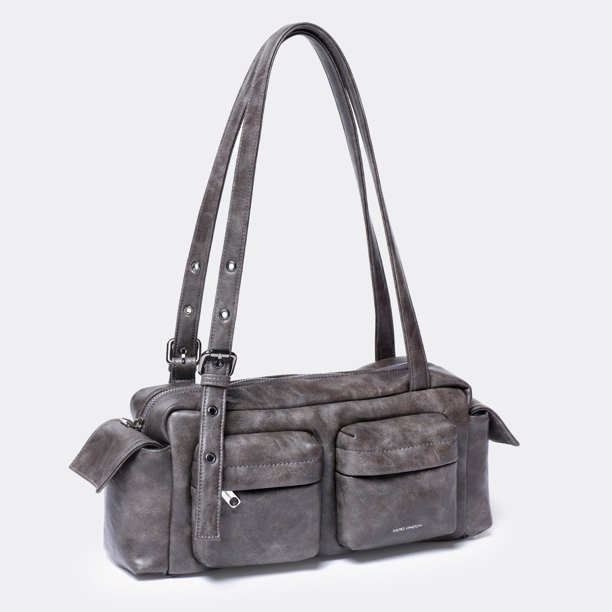 pocket utility bag M baked gray