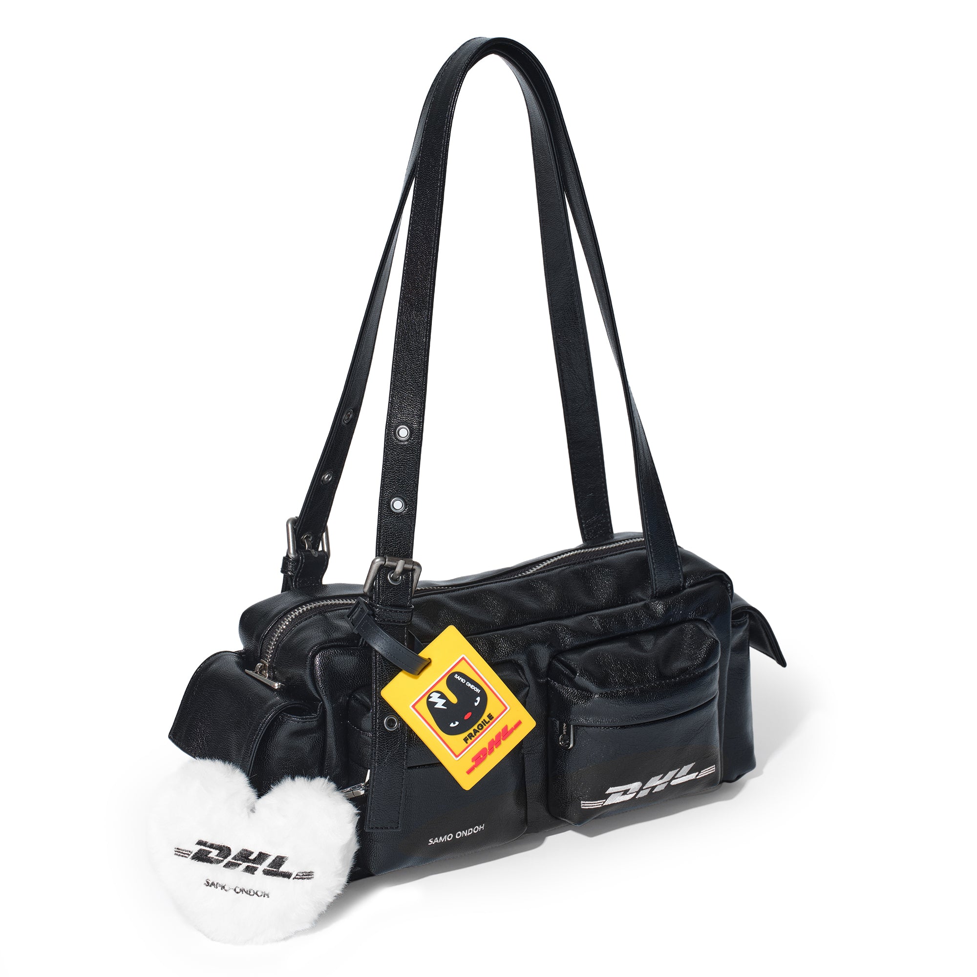 pocket utility bag M DHL black