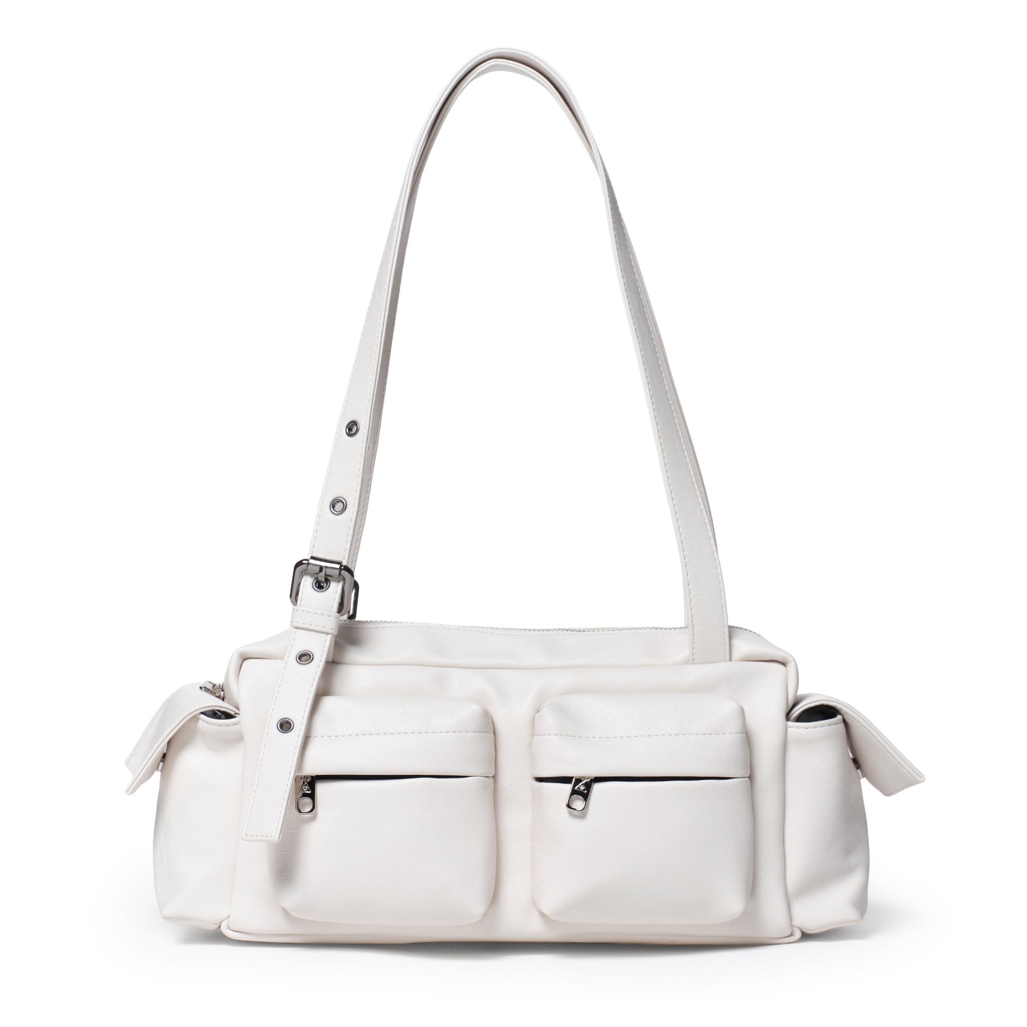 pocket utility bag M nappa ivory
