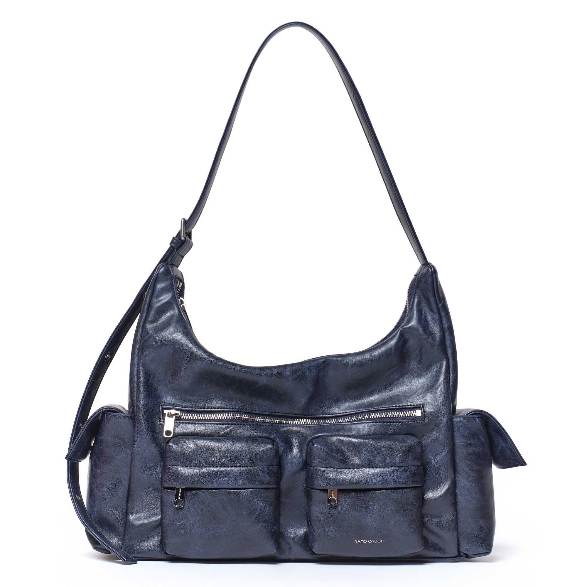 pocket mug bag L baked navy