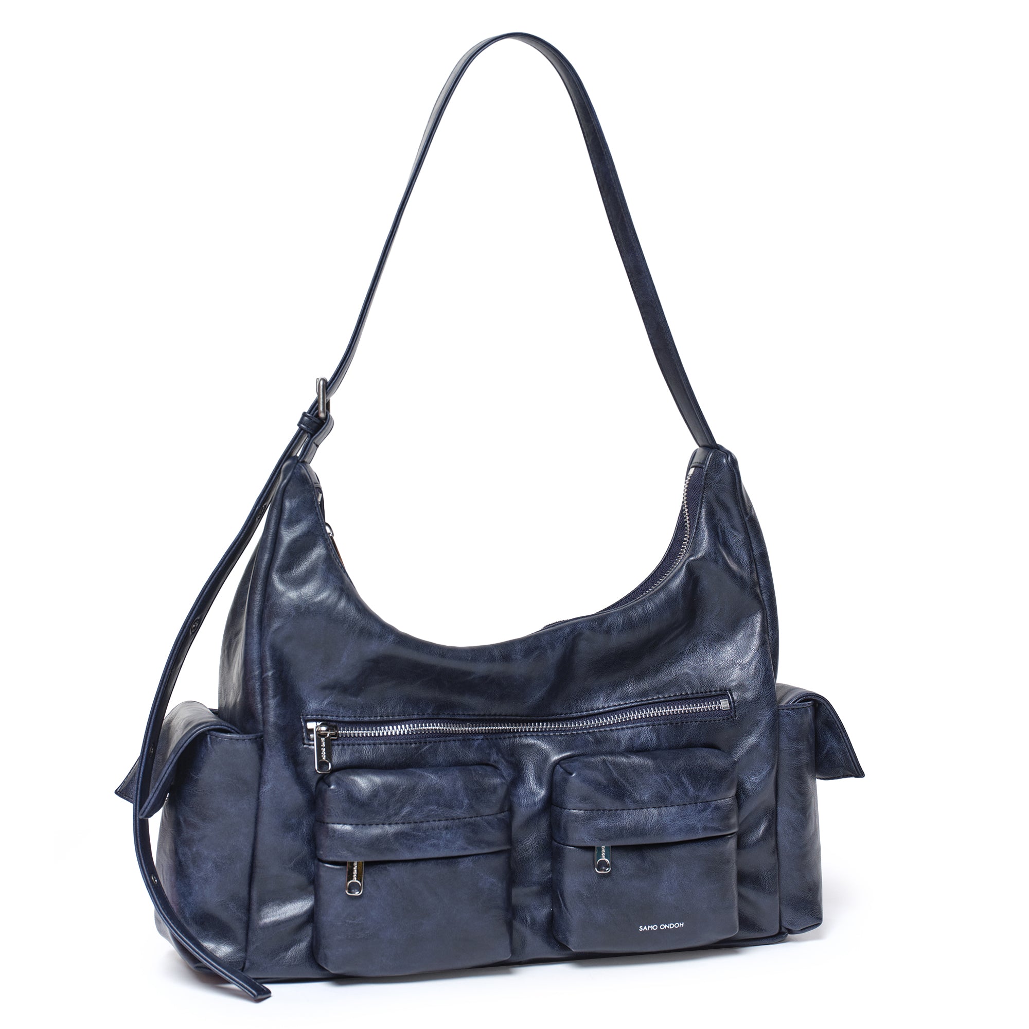 pocket mug bag L baked navy