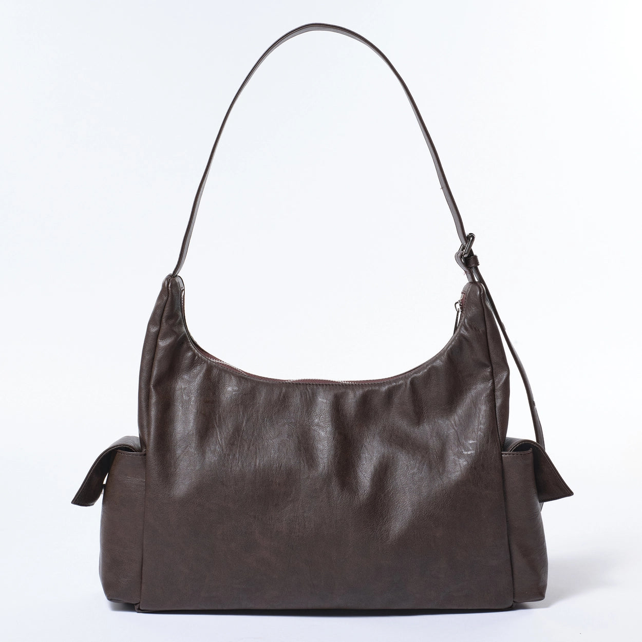 pocket mug bag L brushed chocolate