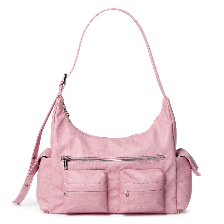pocket mug bag L brushed pink
