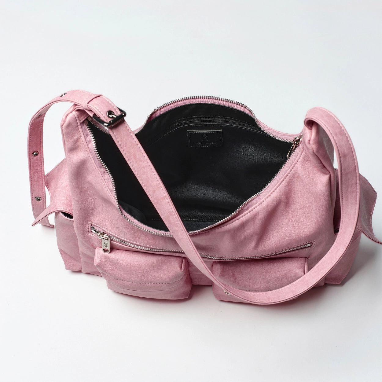 pocket mug bag L brushed pink