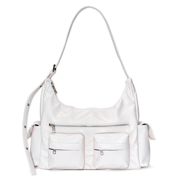 pocket mug bag L goat cream