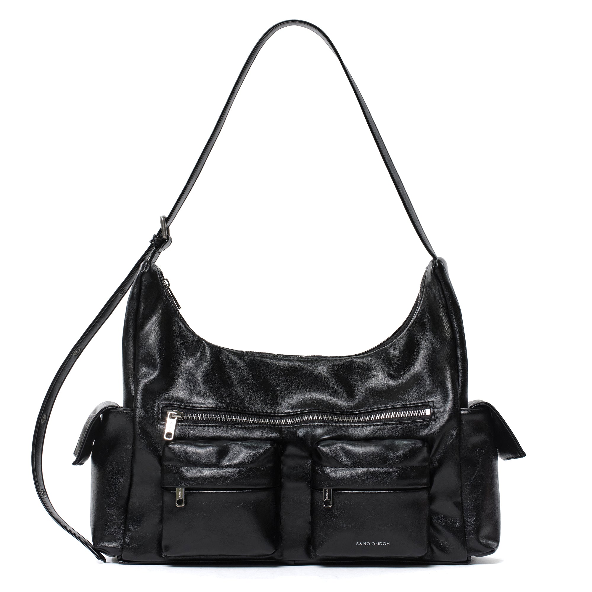 pocket mug bag L veg black