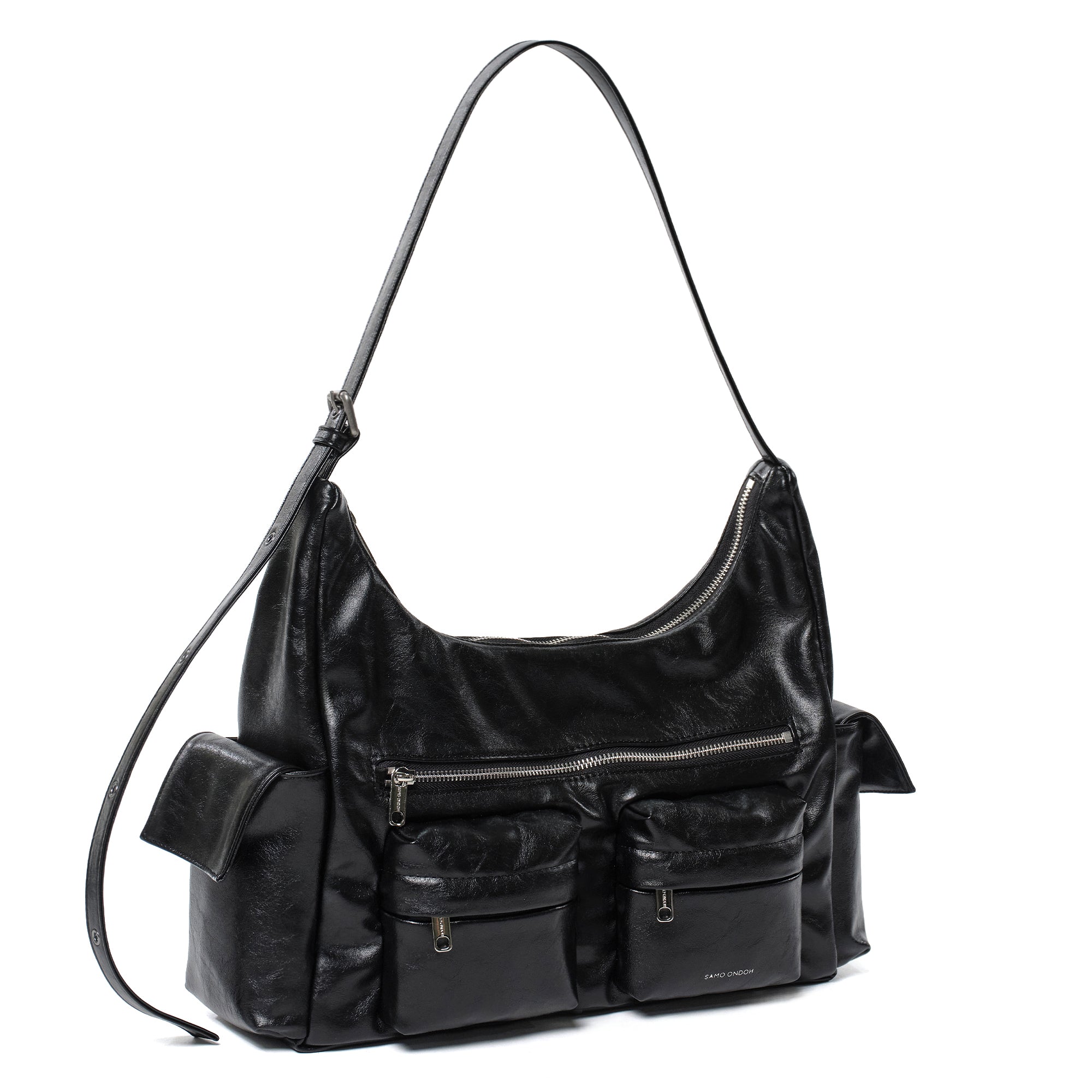 pocket mug bag L veg black