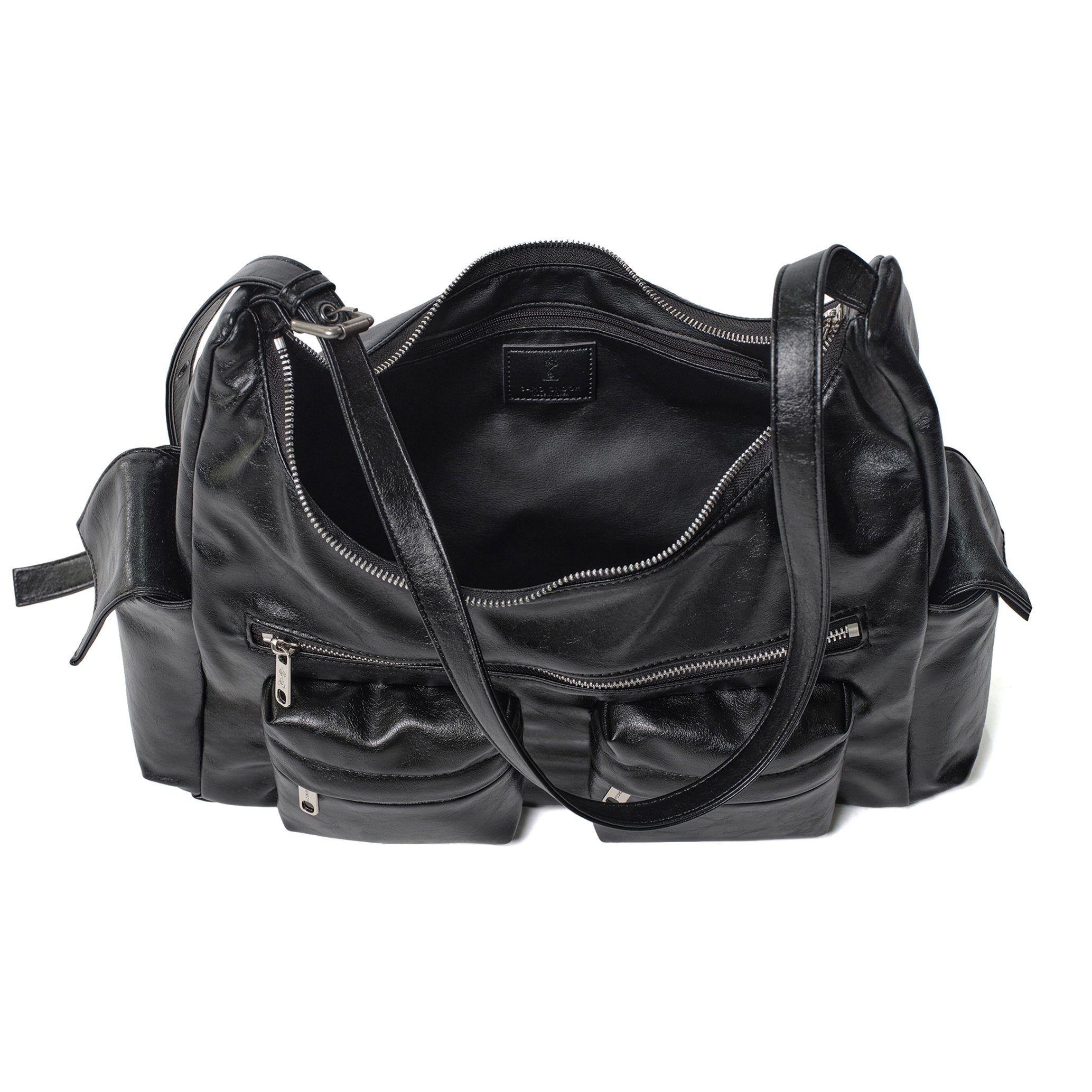 pocket mug bag L veg black