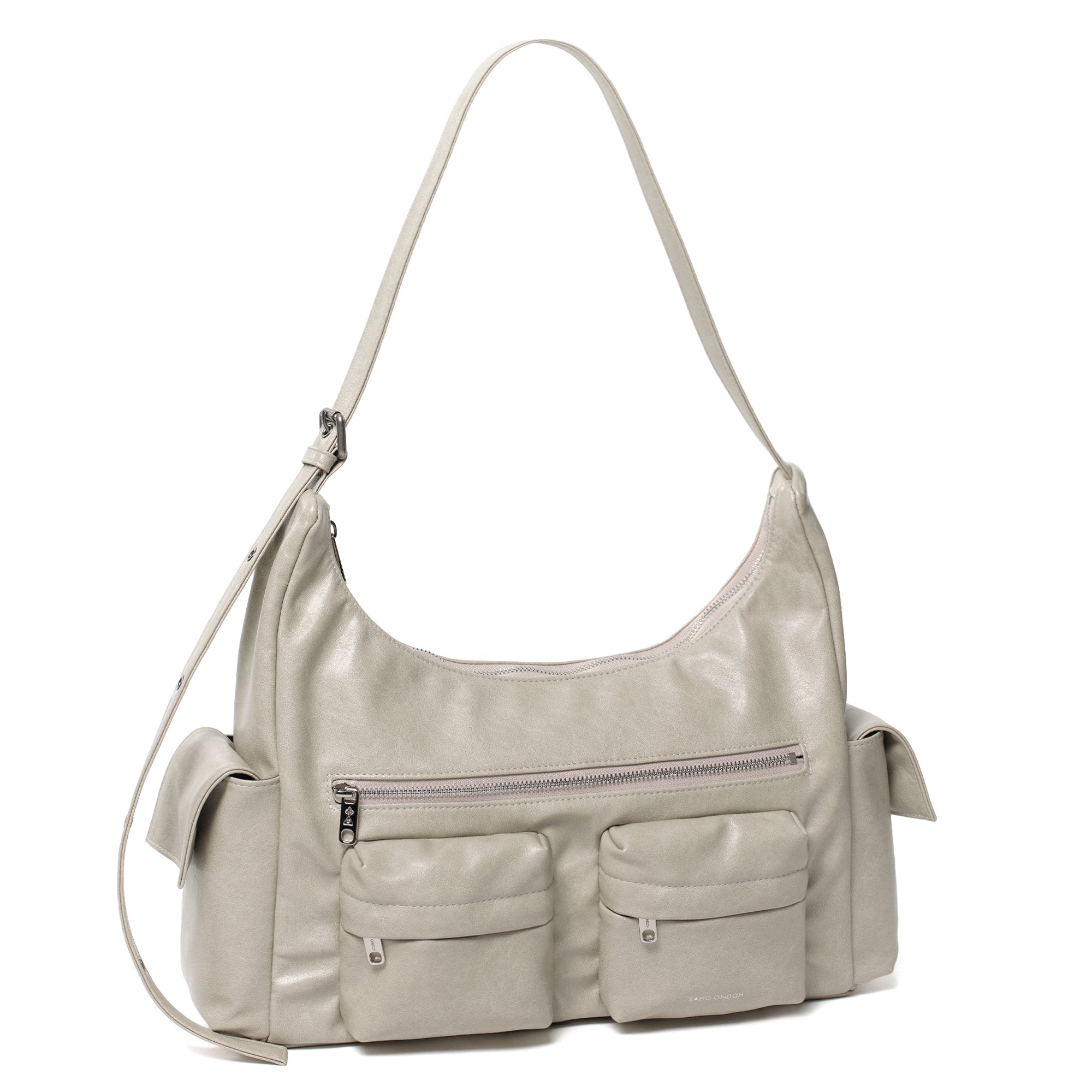 pocket mug bag L veg cream