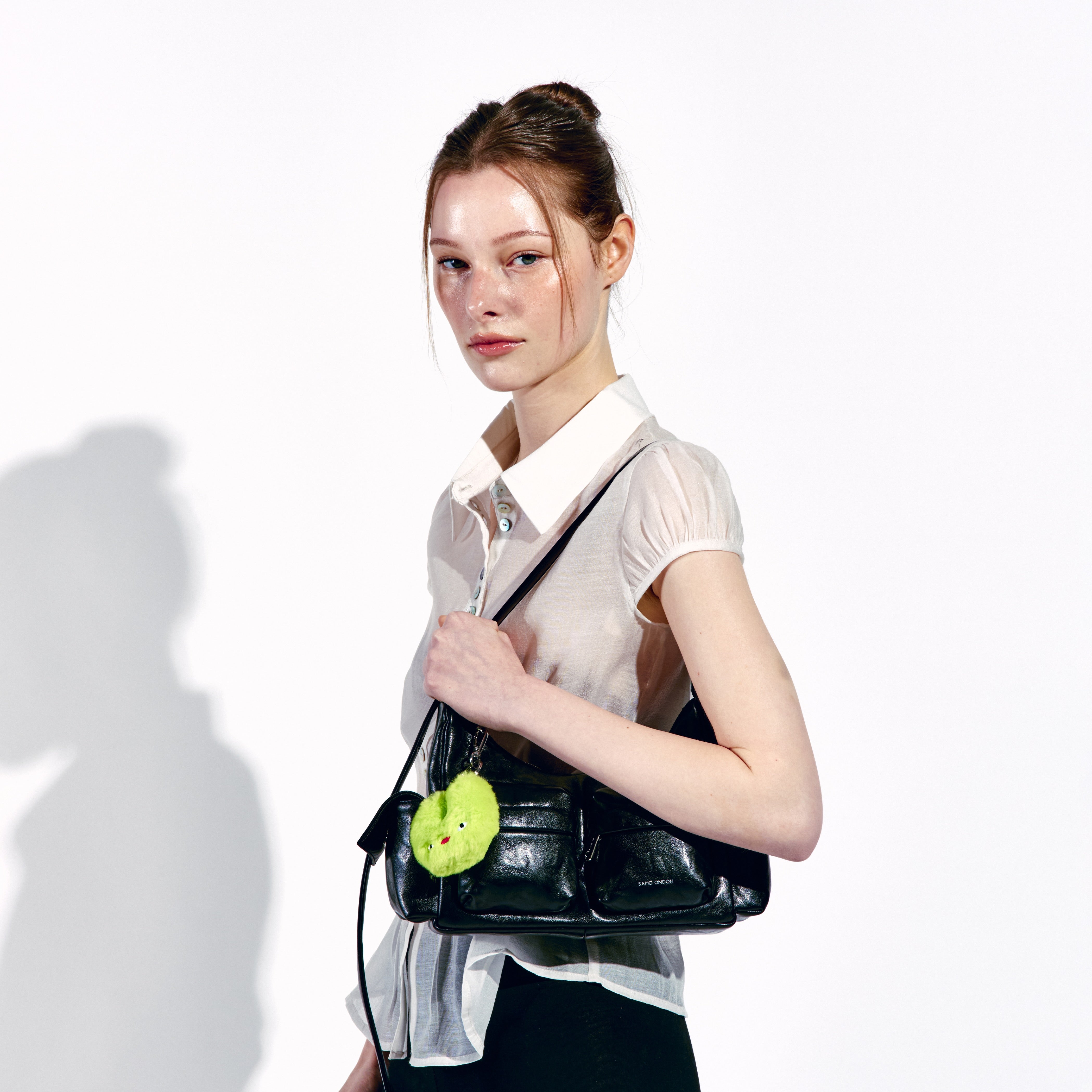 pocket mug bag M baked black