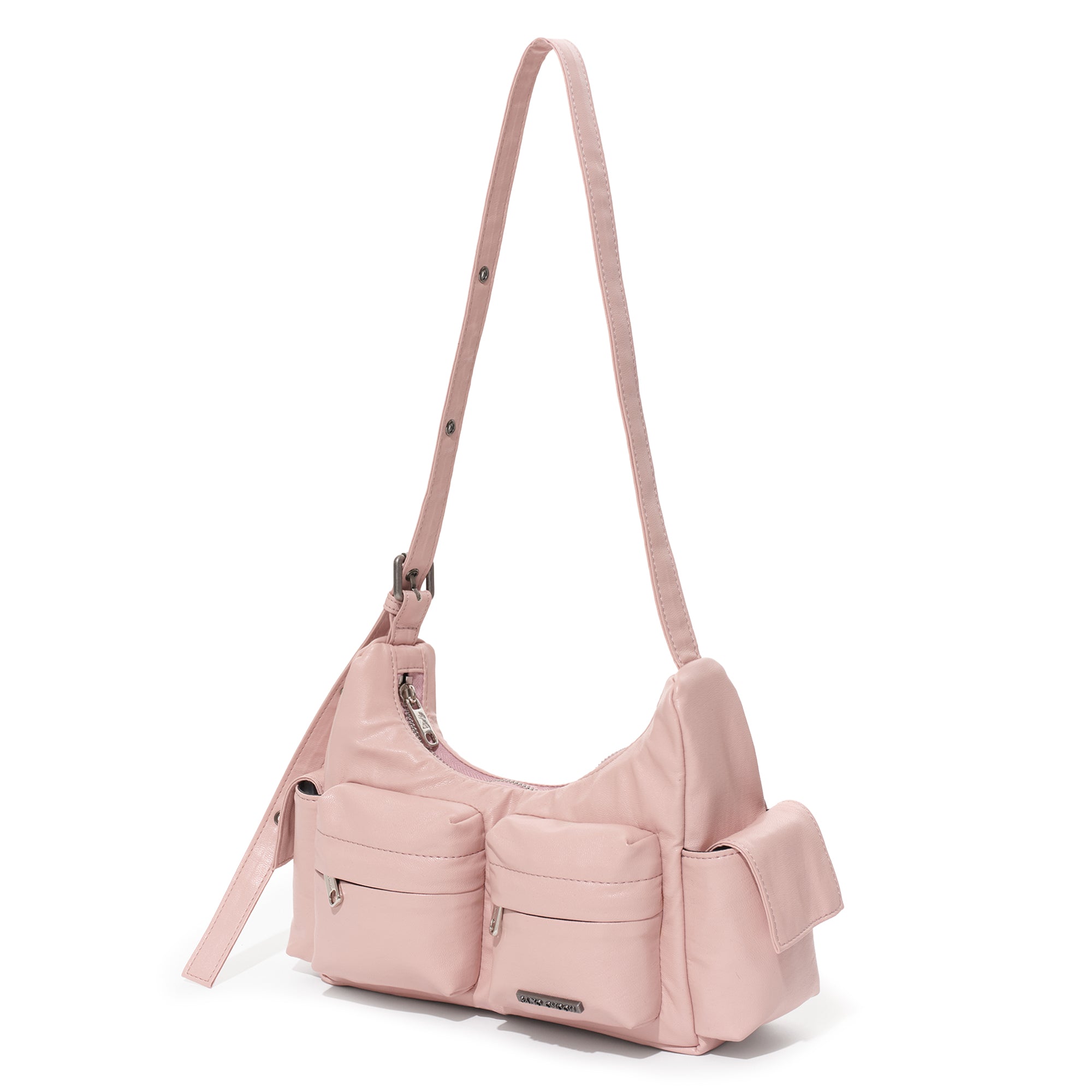 pocket mug bag M nappa pink