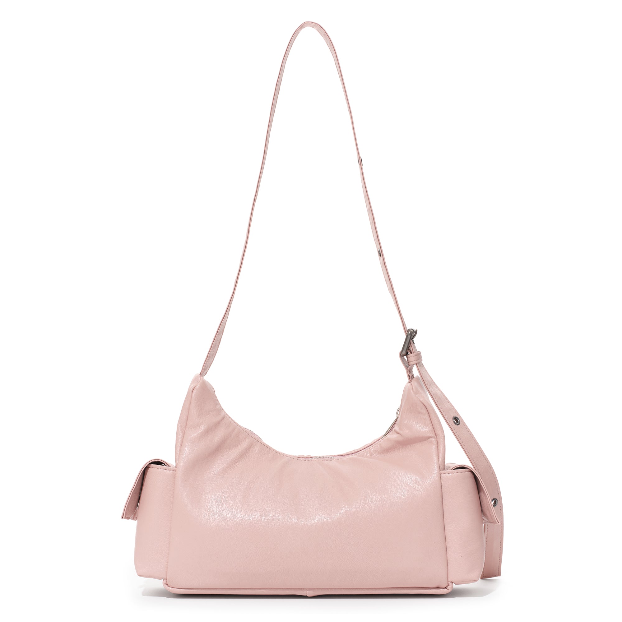 pocket mug bag M nappa pink