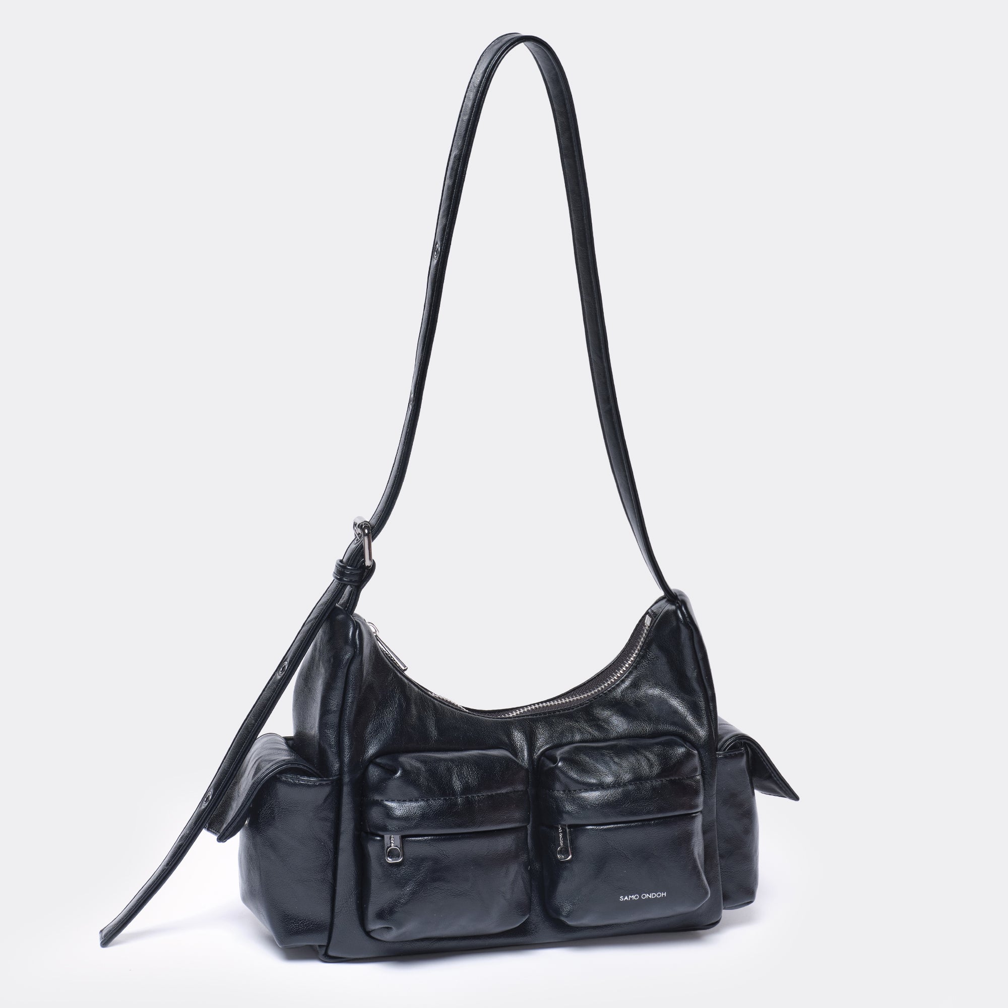 pocket mug bag M baked black