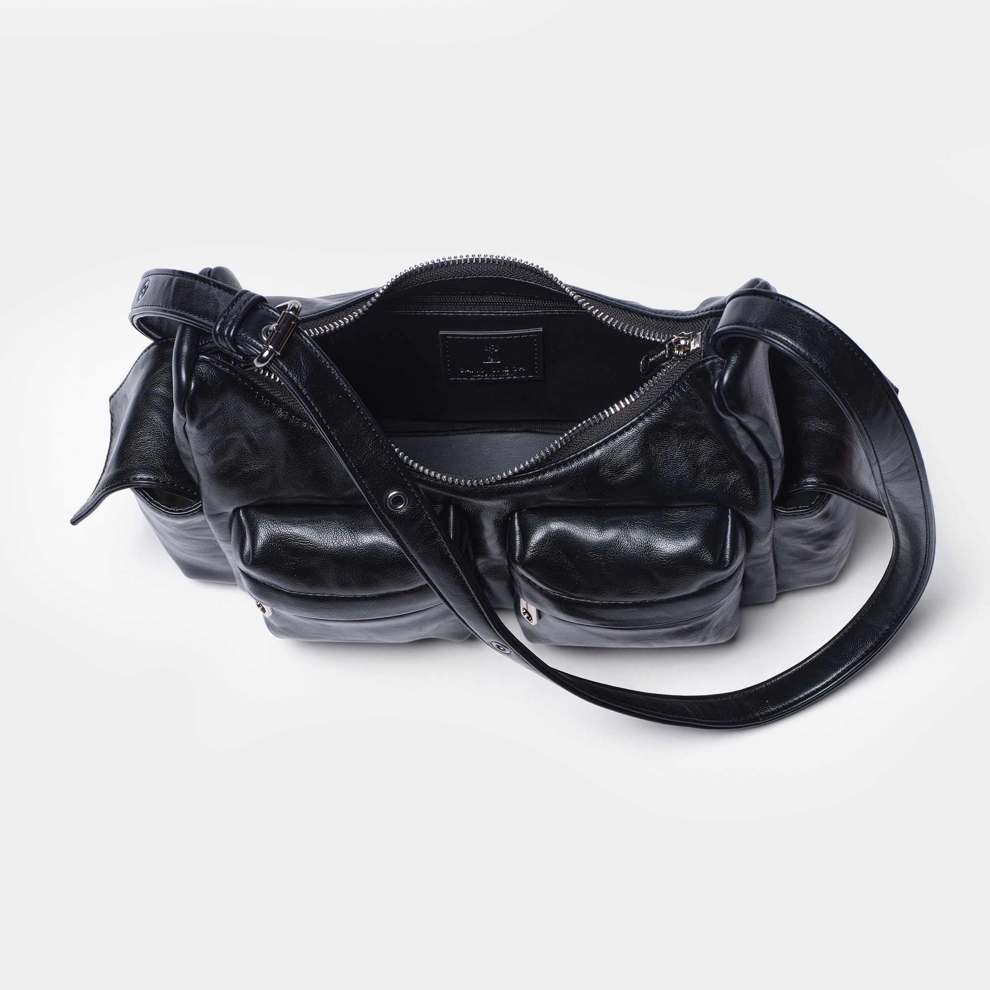 pocket mug bag M baked black