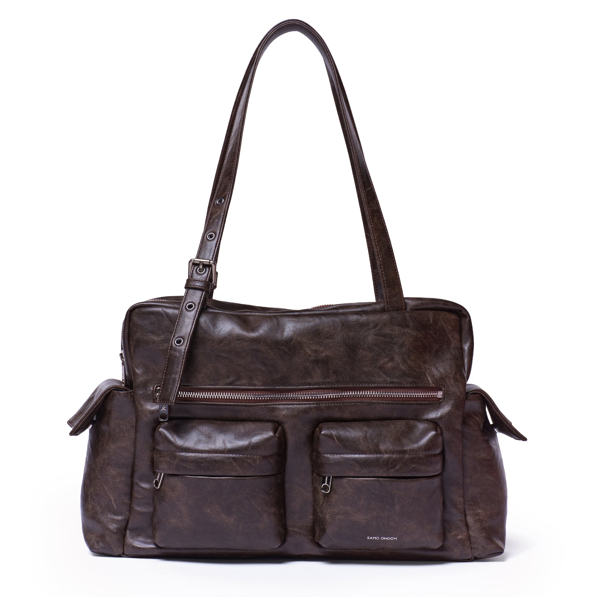 pocket utility bag L baked moca