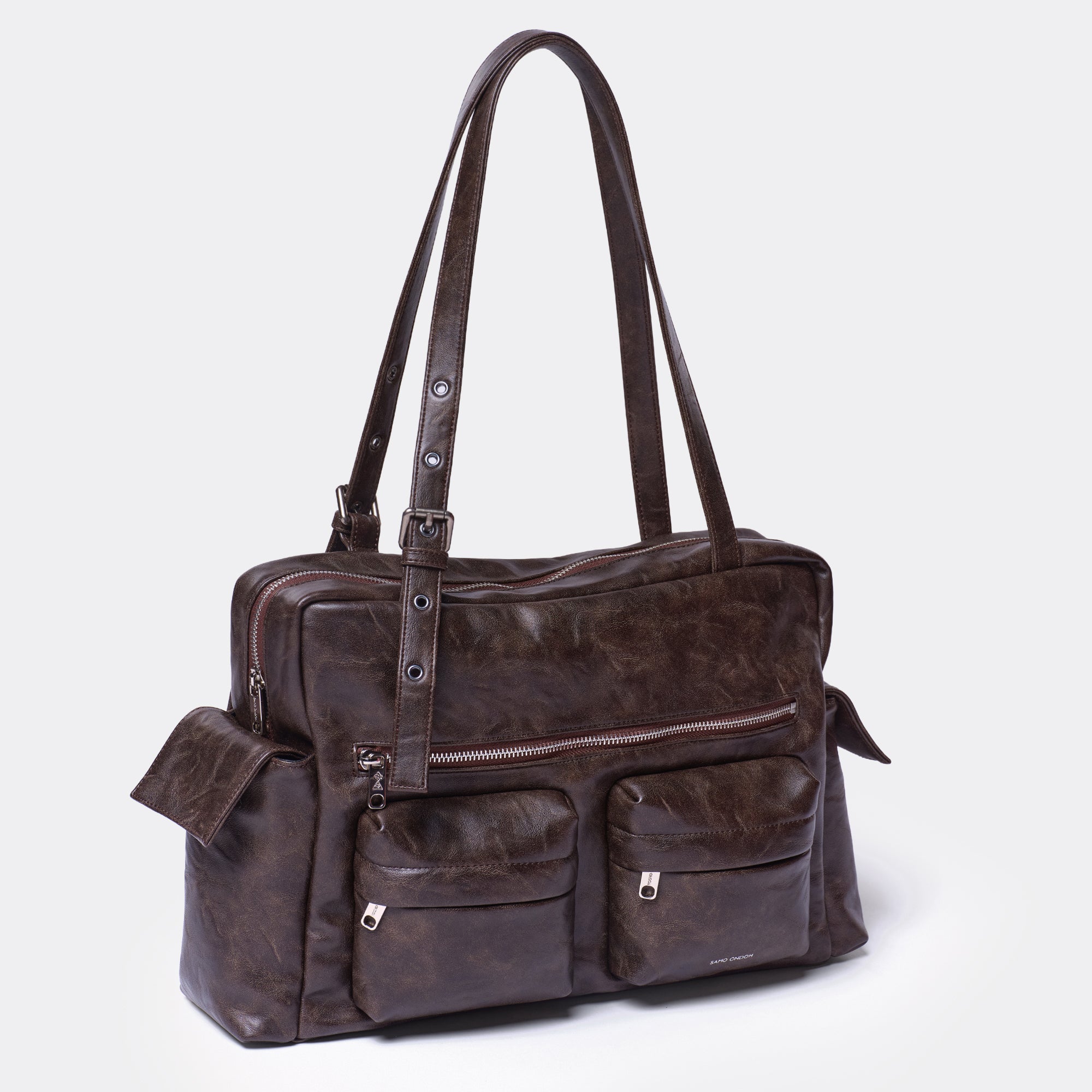 (restock Aug 16) pocket utility bag L baked moca