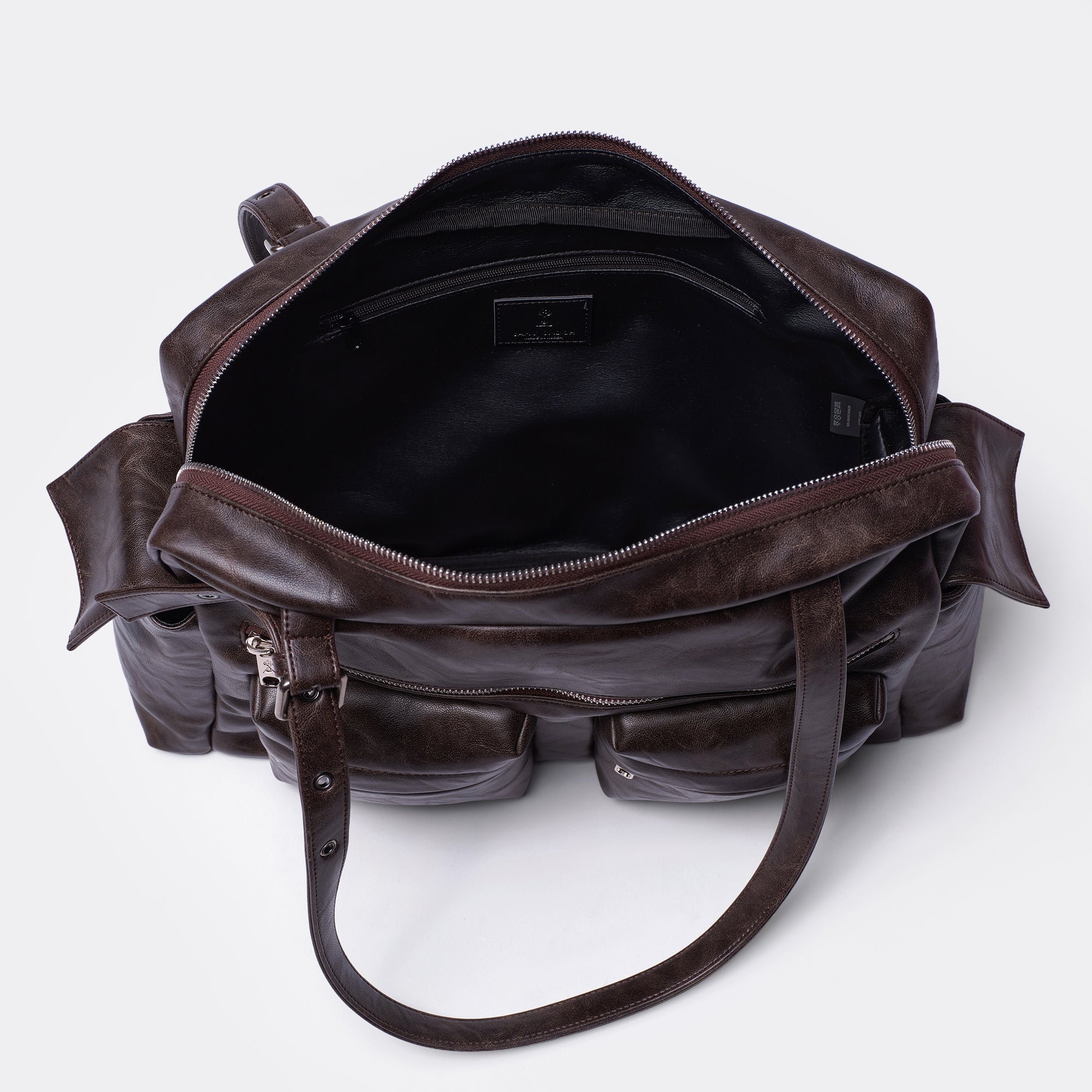pocket utility bag L baked moca