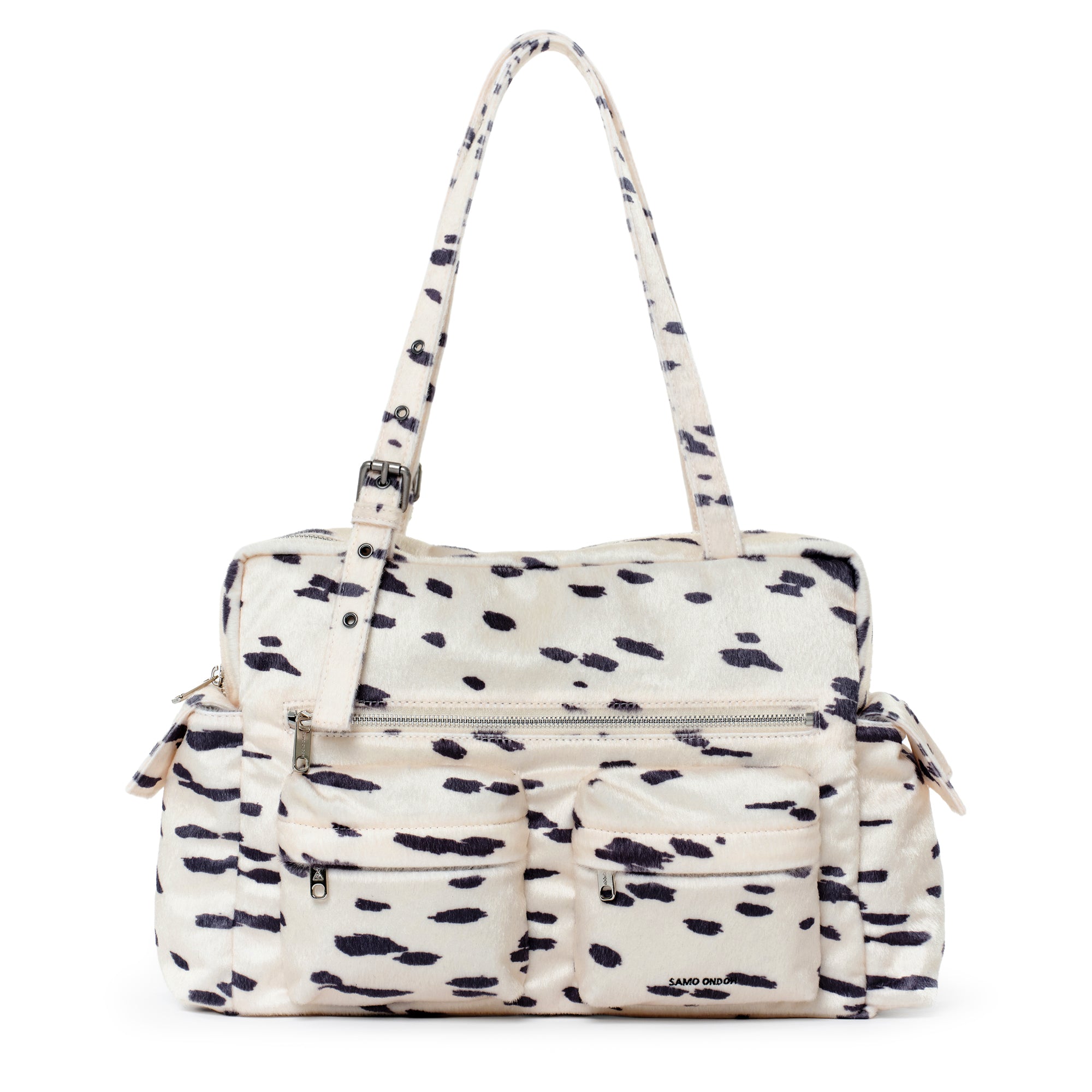 pocket utility bag L bambi white