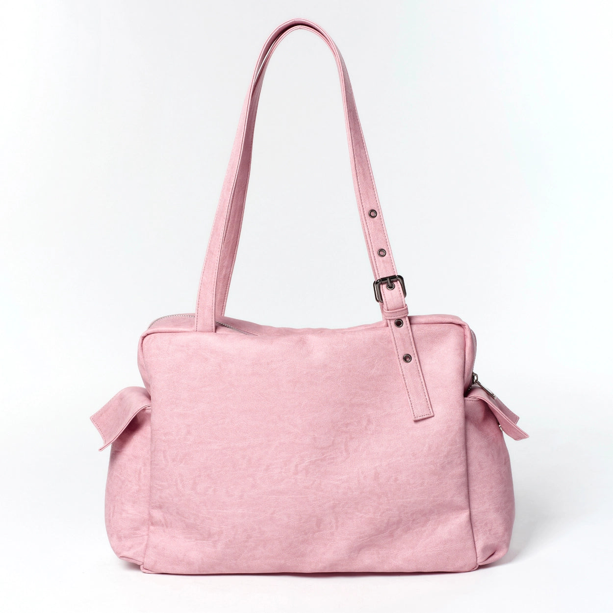 pocket utility bag L brushed pink