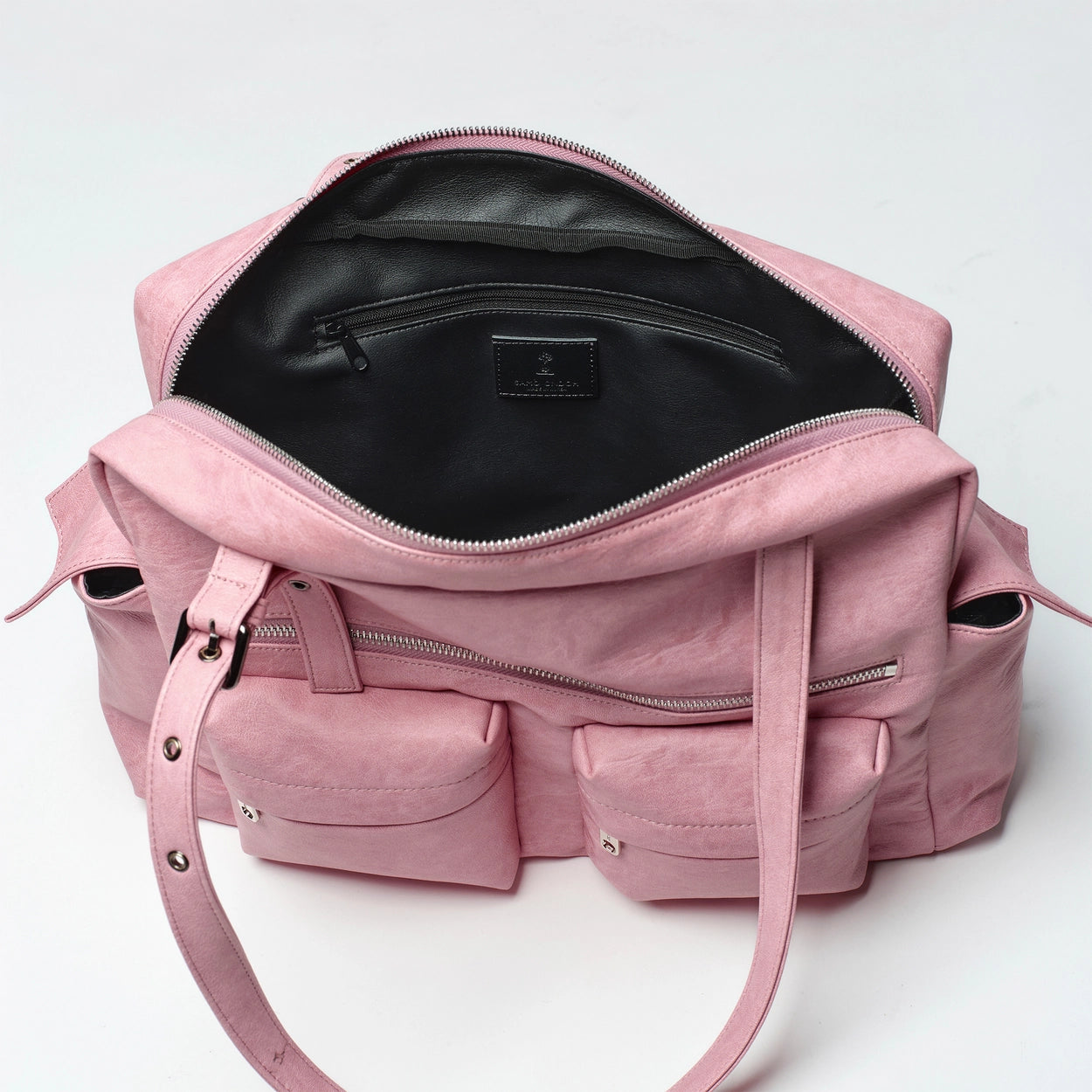 pocket utility bag L brushed pink