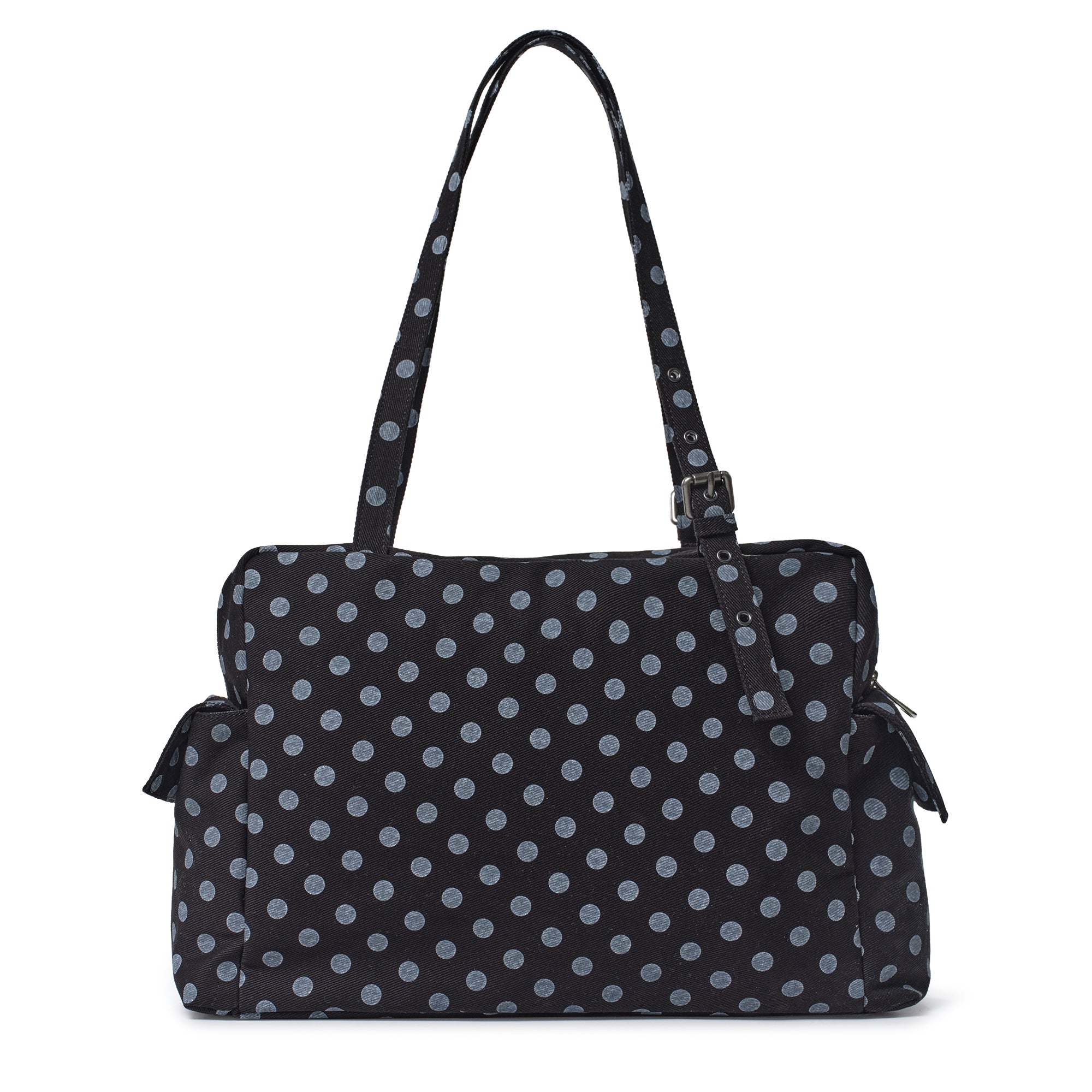 pocket utility bag L dot black