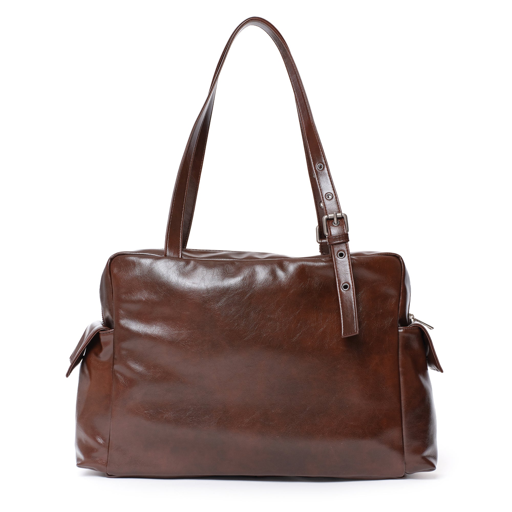 pocket utility bag L vampire walnut