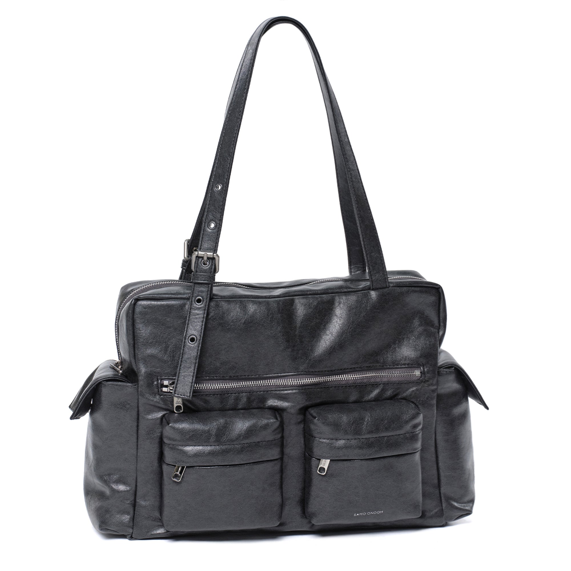 pocket utility bag L veg charcoal