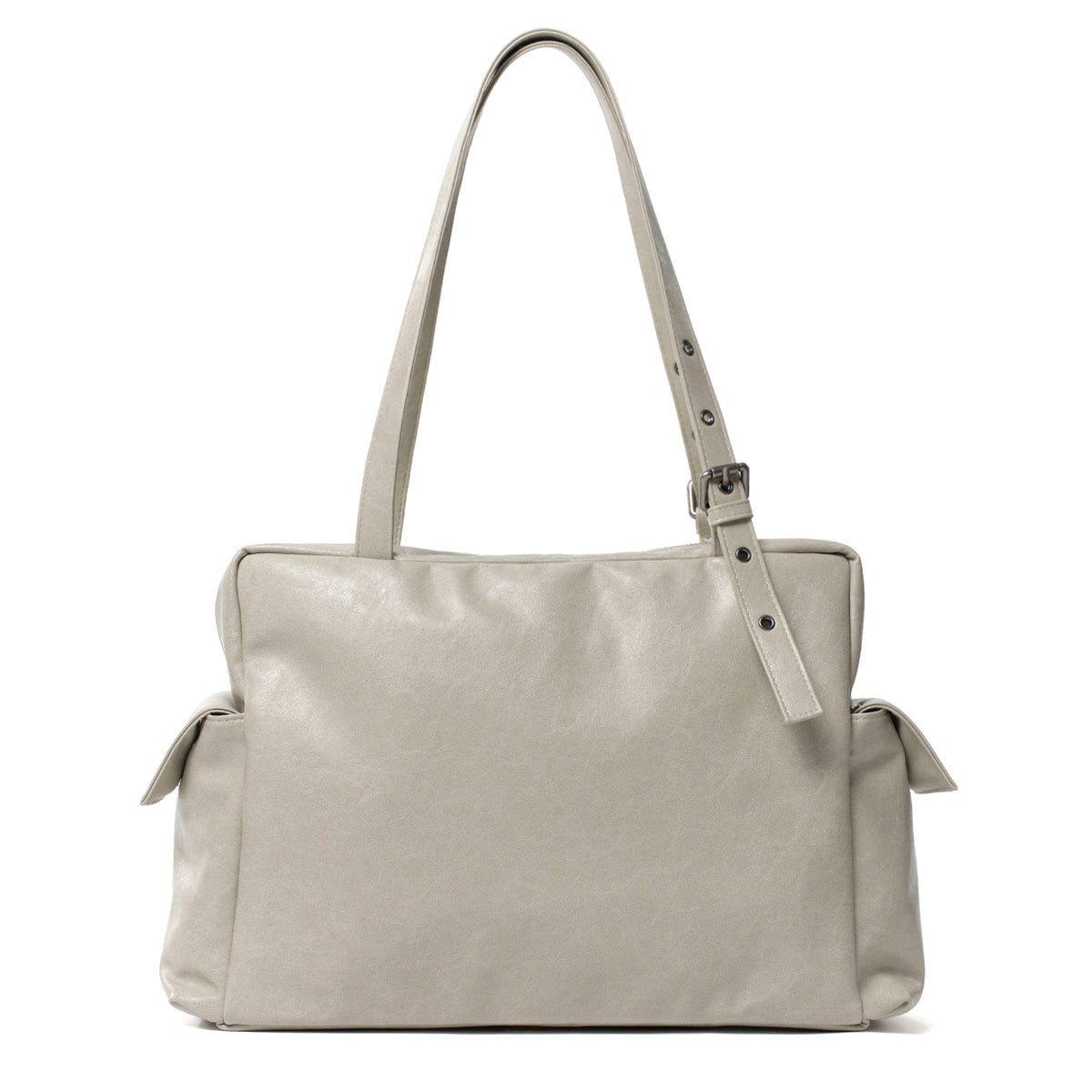 pocket utility bag L veg cream