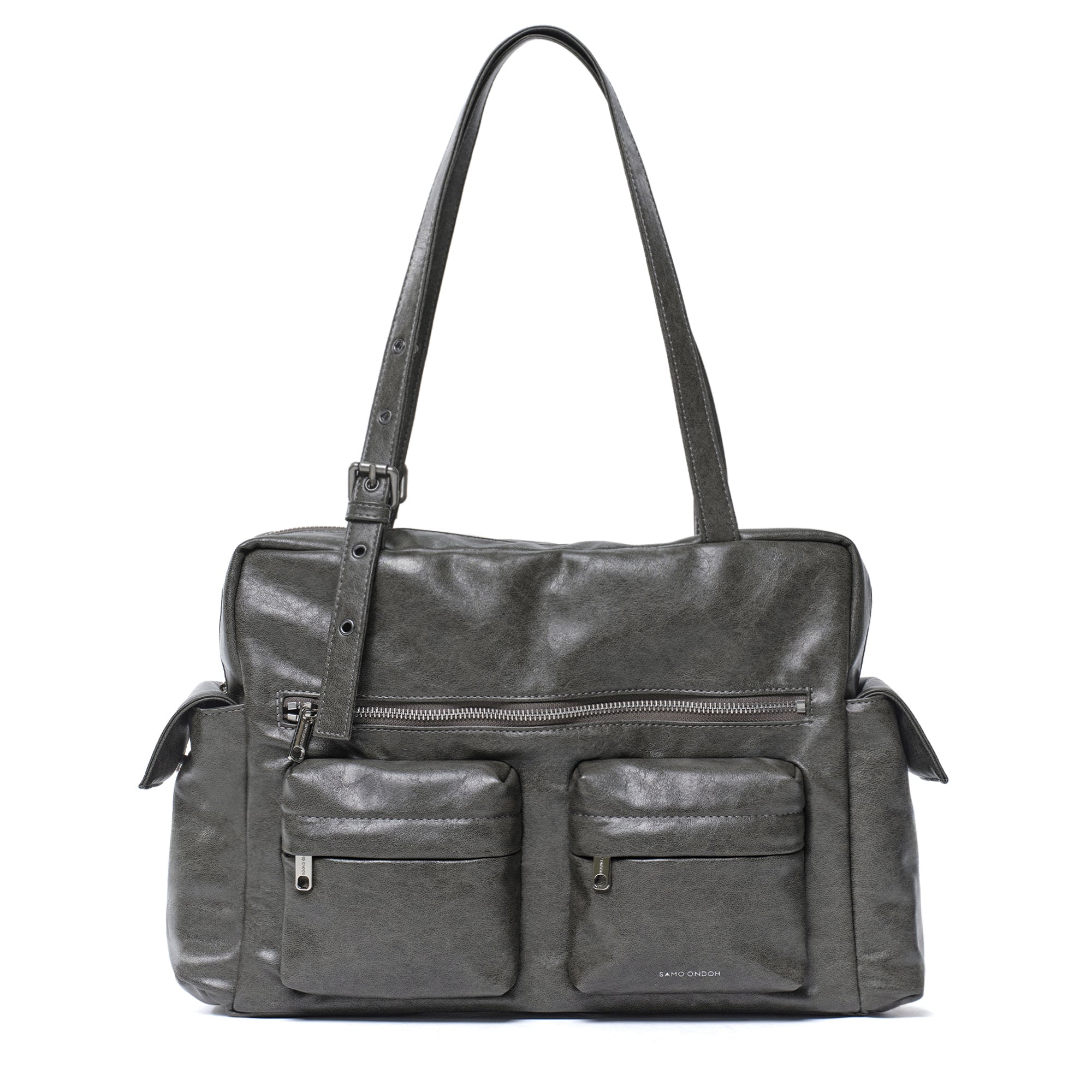 pocket utility bag L veg gray